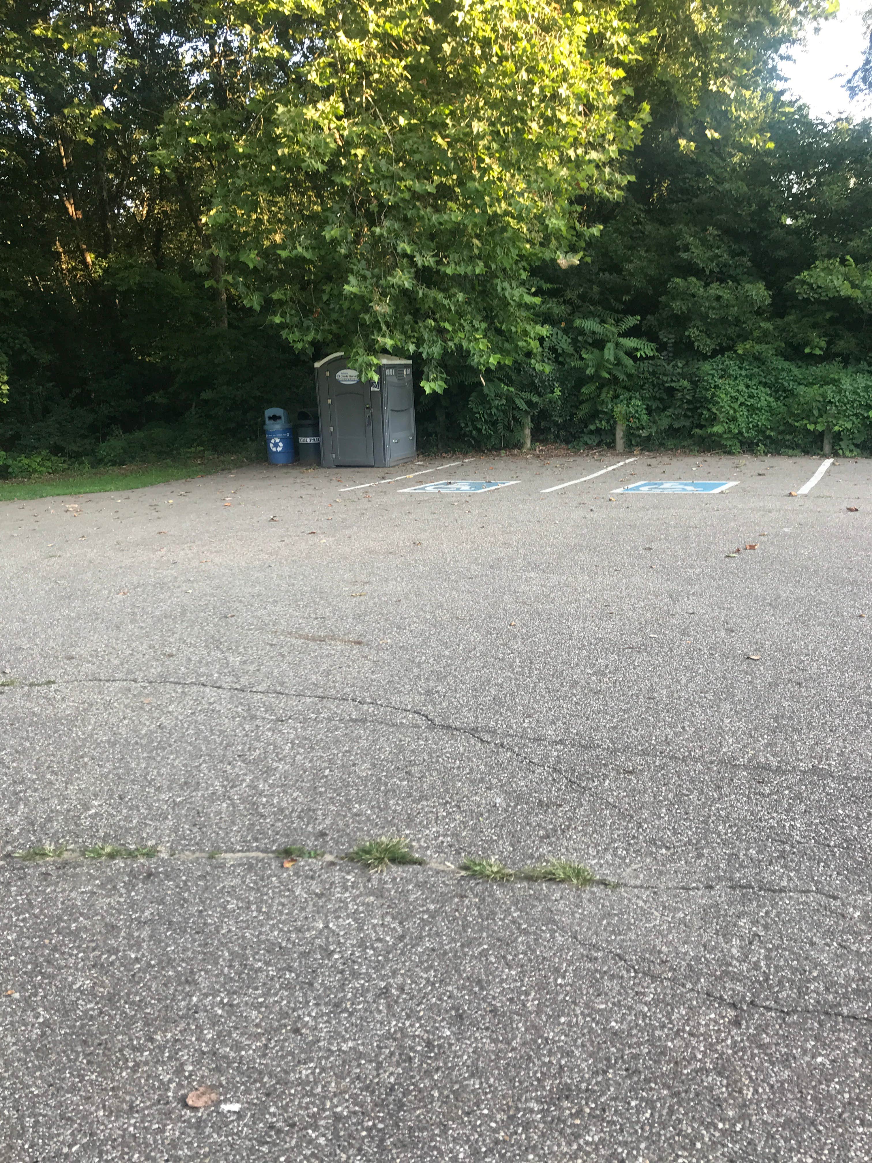 Camper-submitted photo at Rivers Edge Camping Area (Bridgeport Quarry Trailhead) near Wadsworth, OH