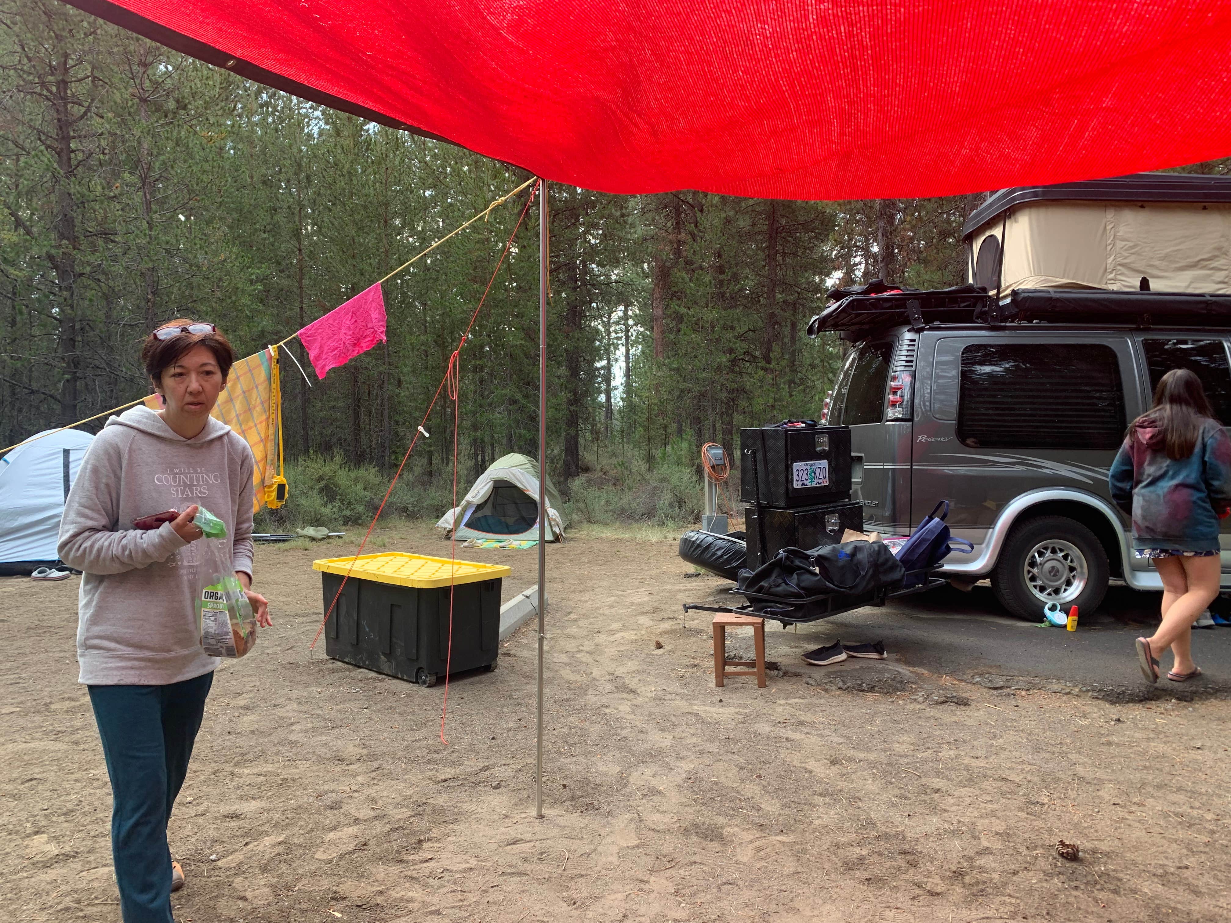 Ansgar D.'s photo at LaPine State Park Campground near Sunriver, OR