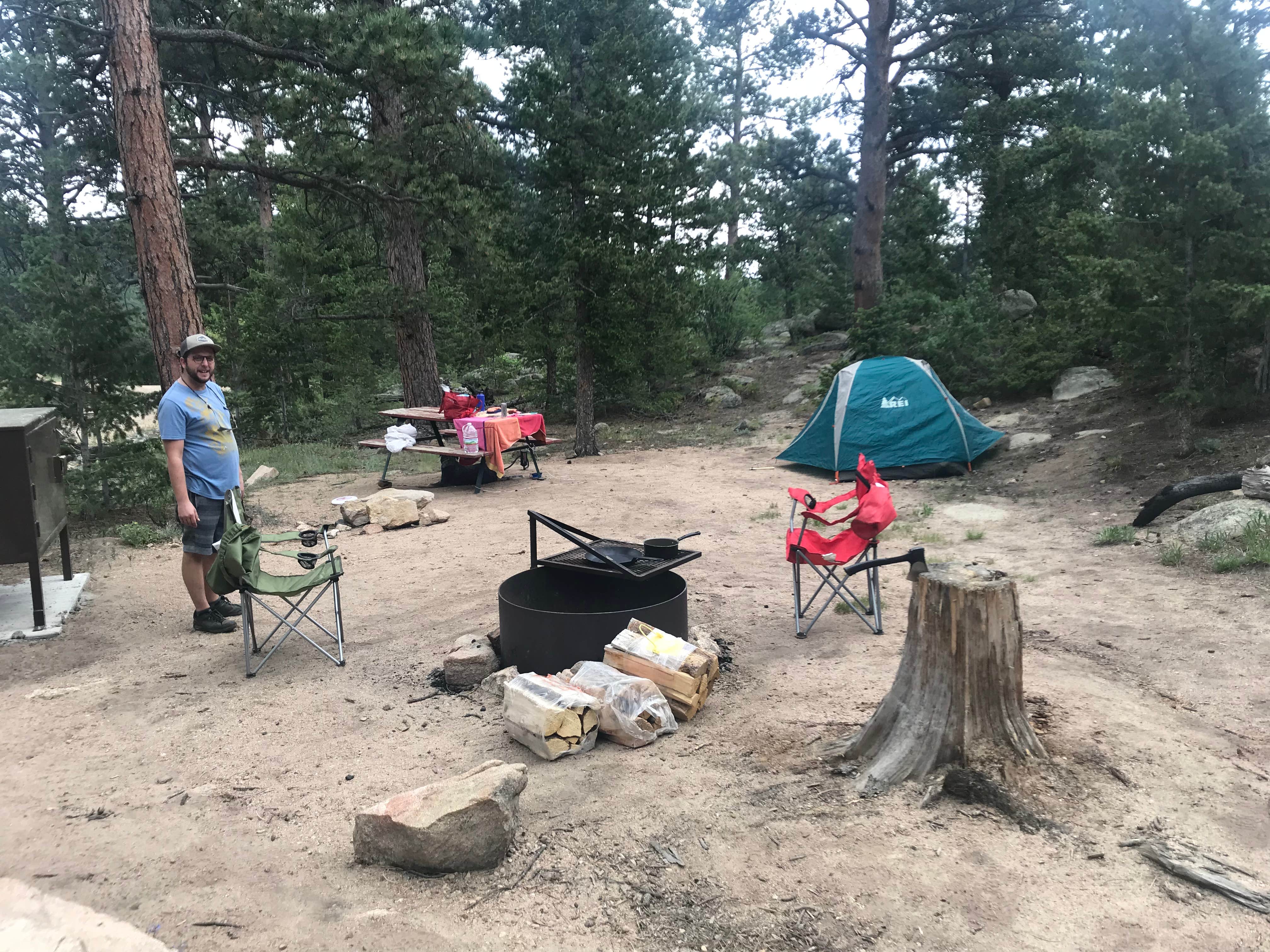 abby T.'s photo at Hermits Hollow Campground — Hermit Park near Estes Park, CO