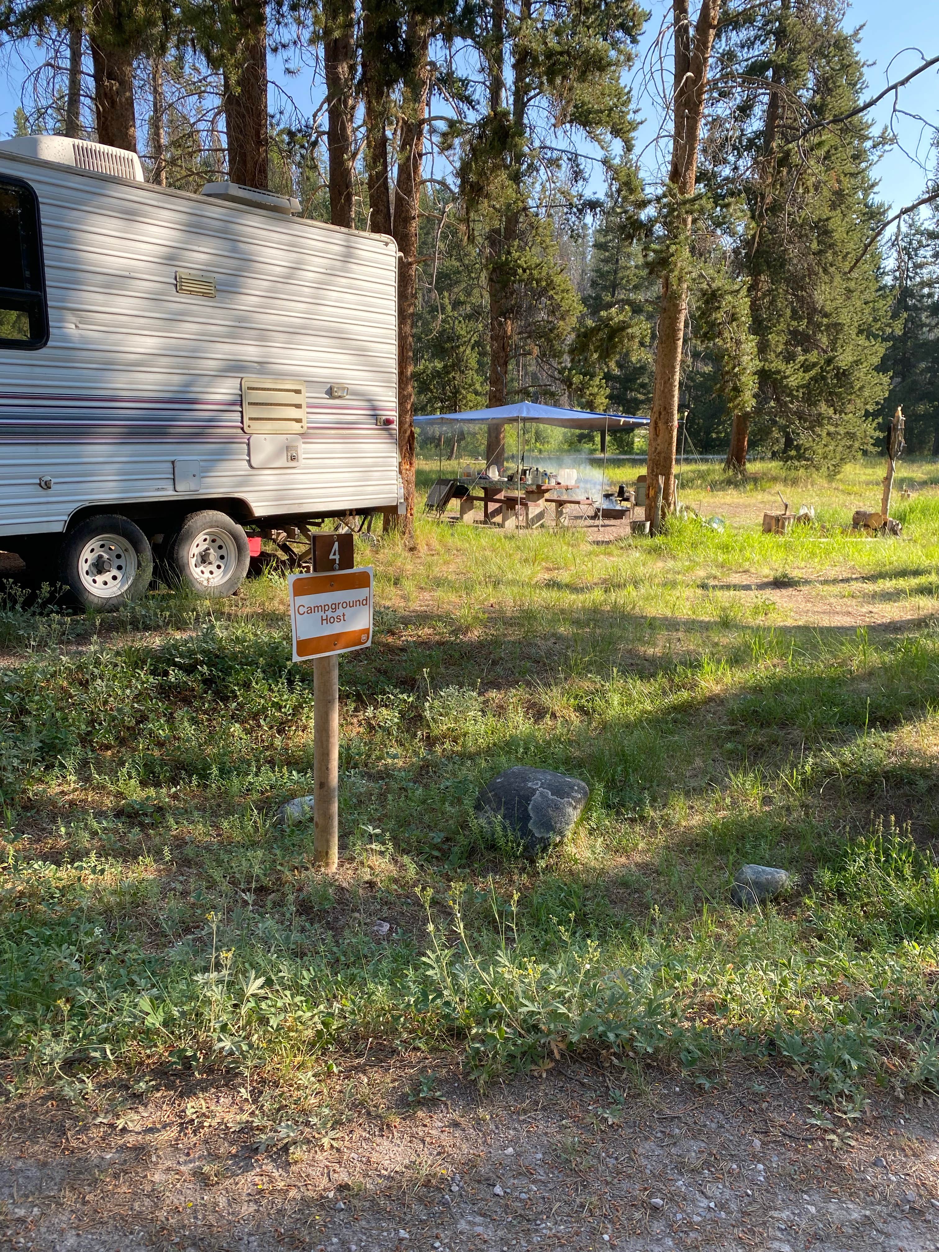 Annie C.'s photo of rv camping at Copper Creek Campground near Sula, MT