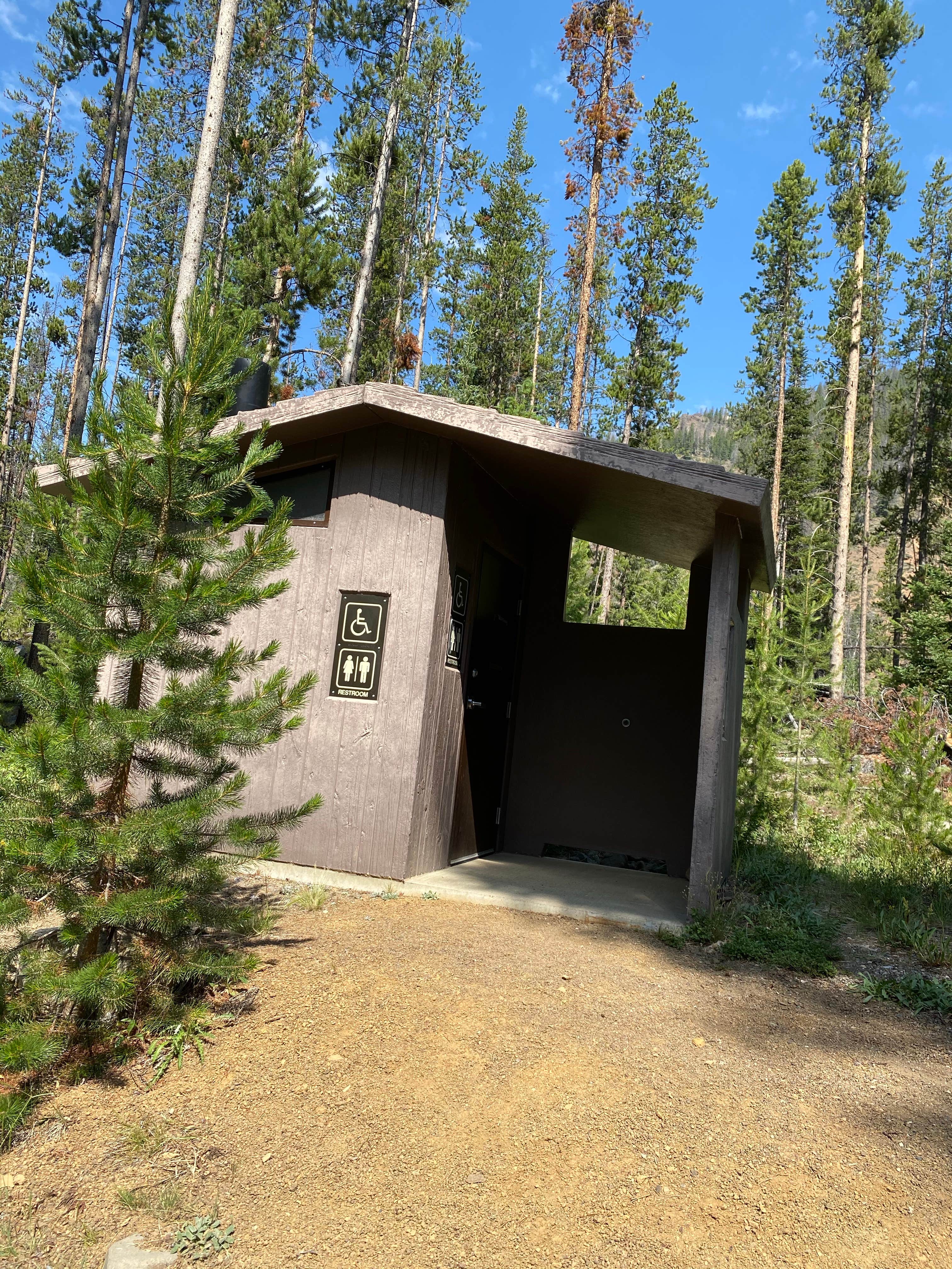 Annie C.'s photo of glamping accommodations at Custer #1 Campground near May, ID