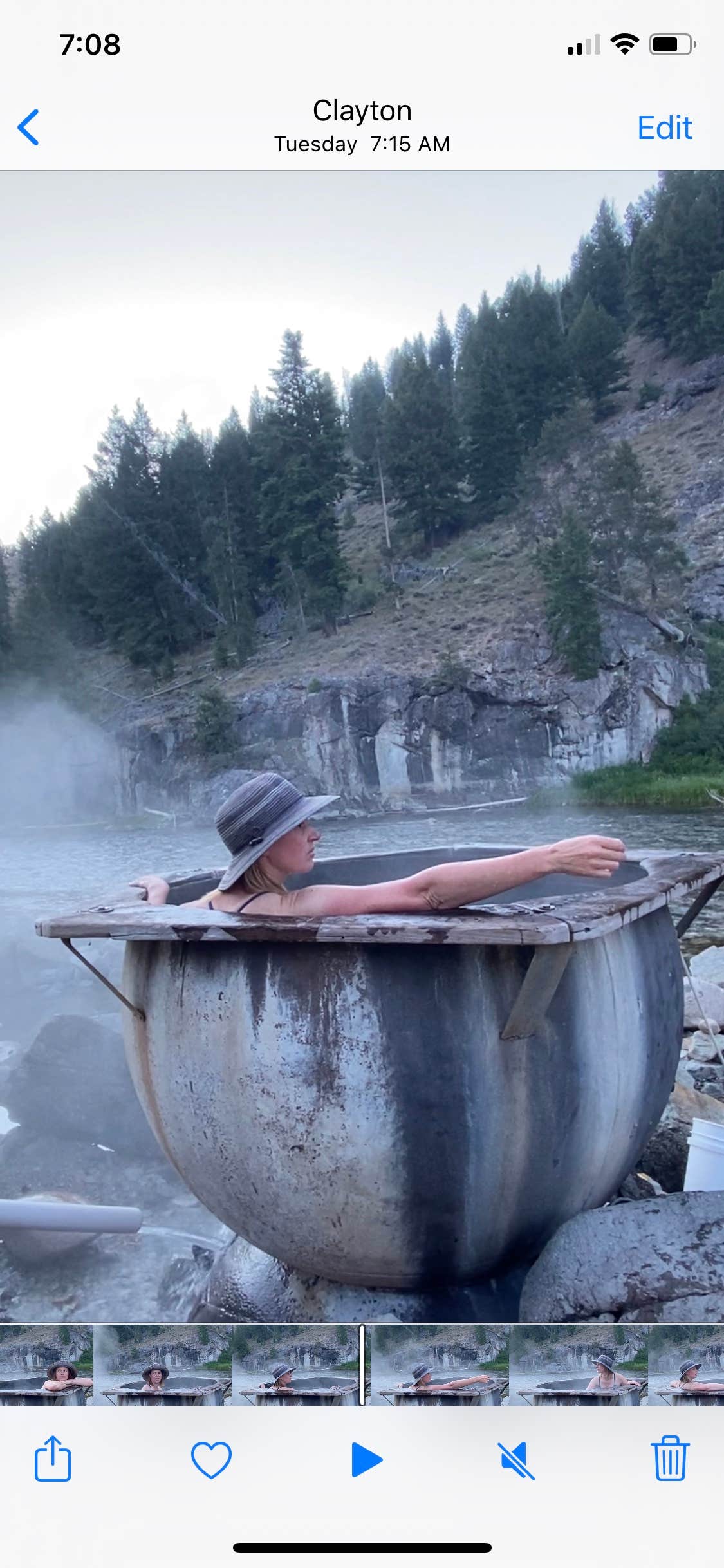 Camper-submitted photo at Salmon River Campground near Clayton, ID