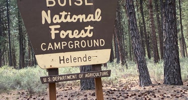 Boise National Forest Helende Campground