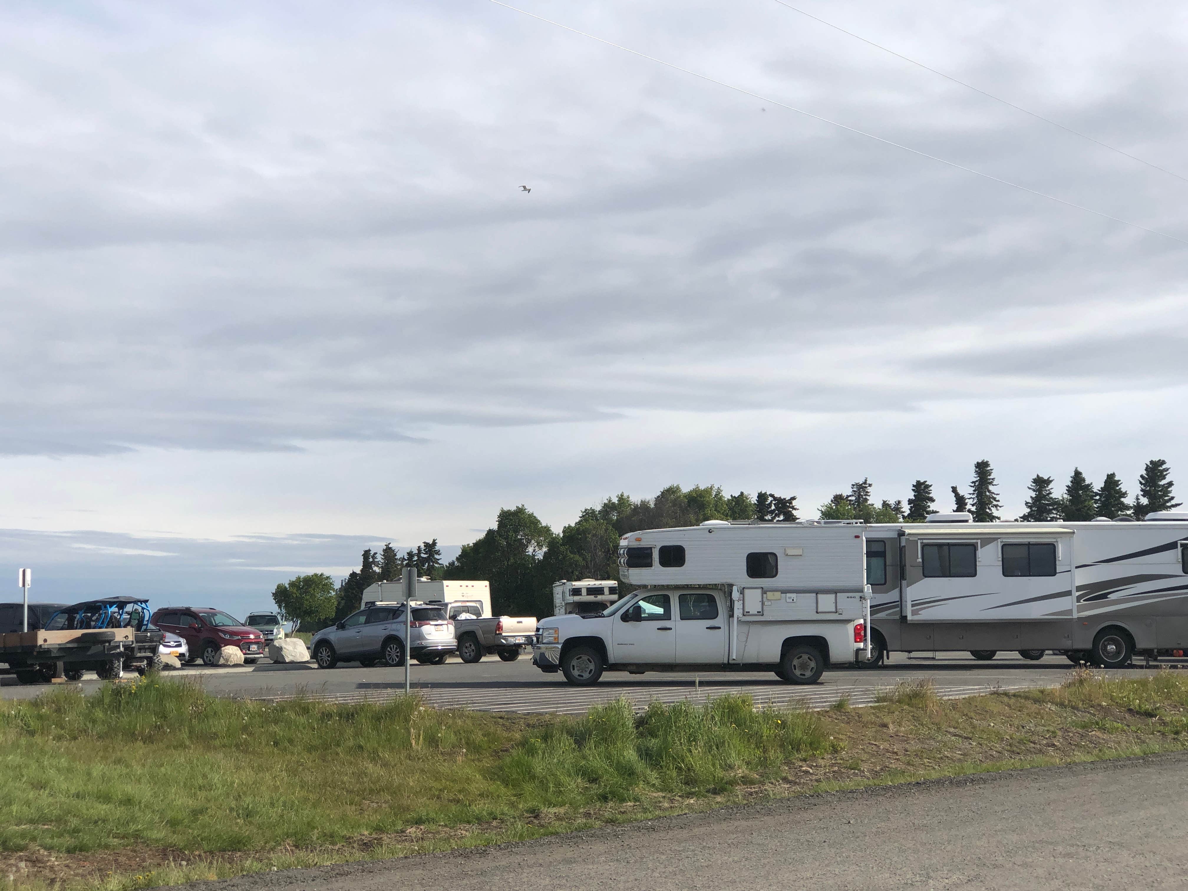 Stephanie Z.'s photo of rv camping at Kasilof River Special Use Area near Soldotna, AK