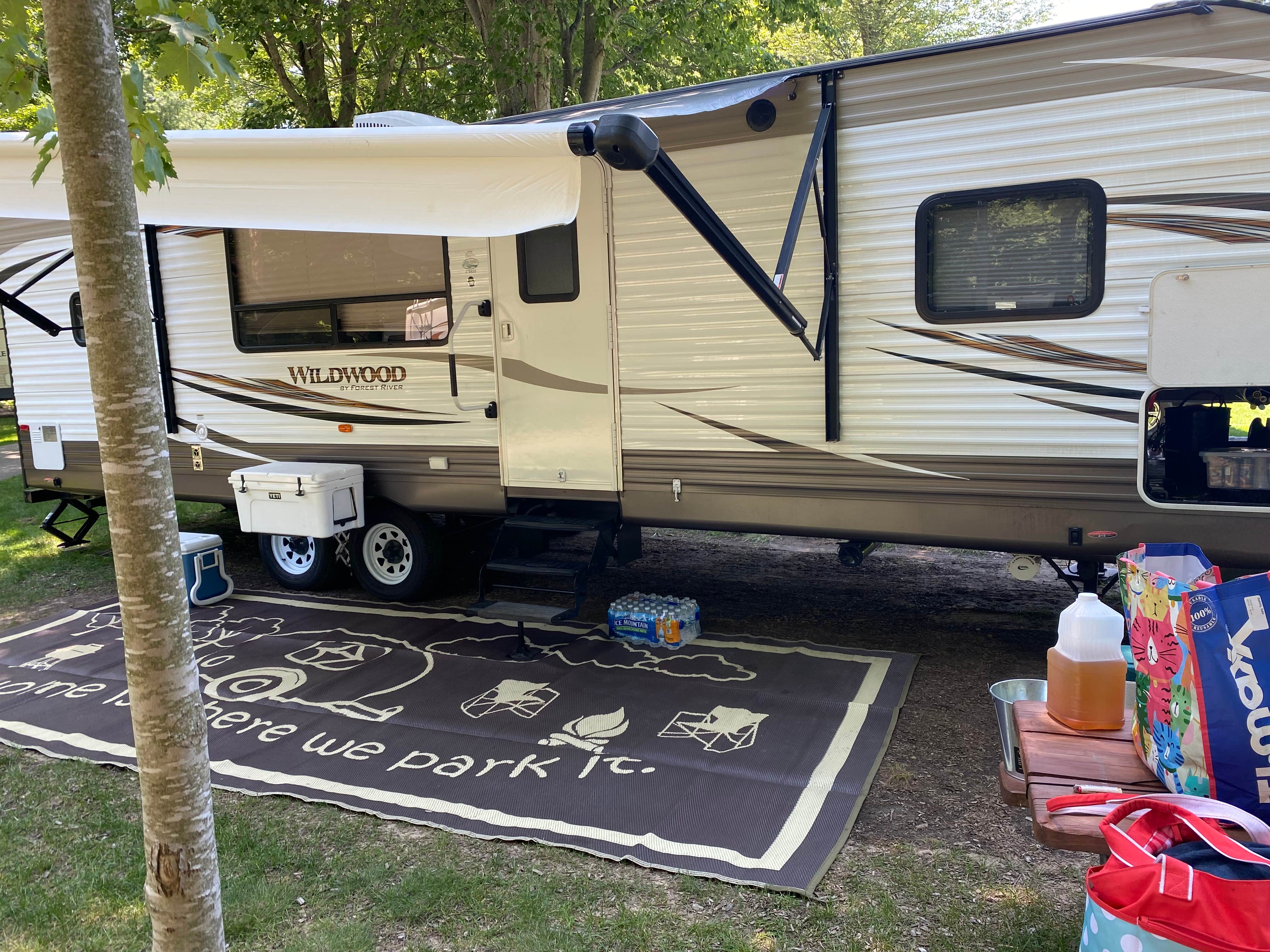 Robin D.'s photo of rv camping at Hungry Horse Campground near Dowling, MI