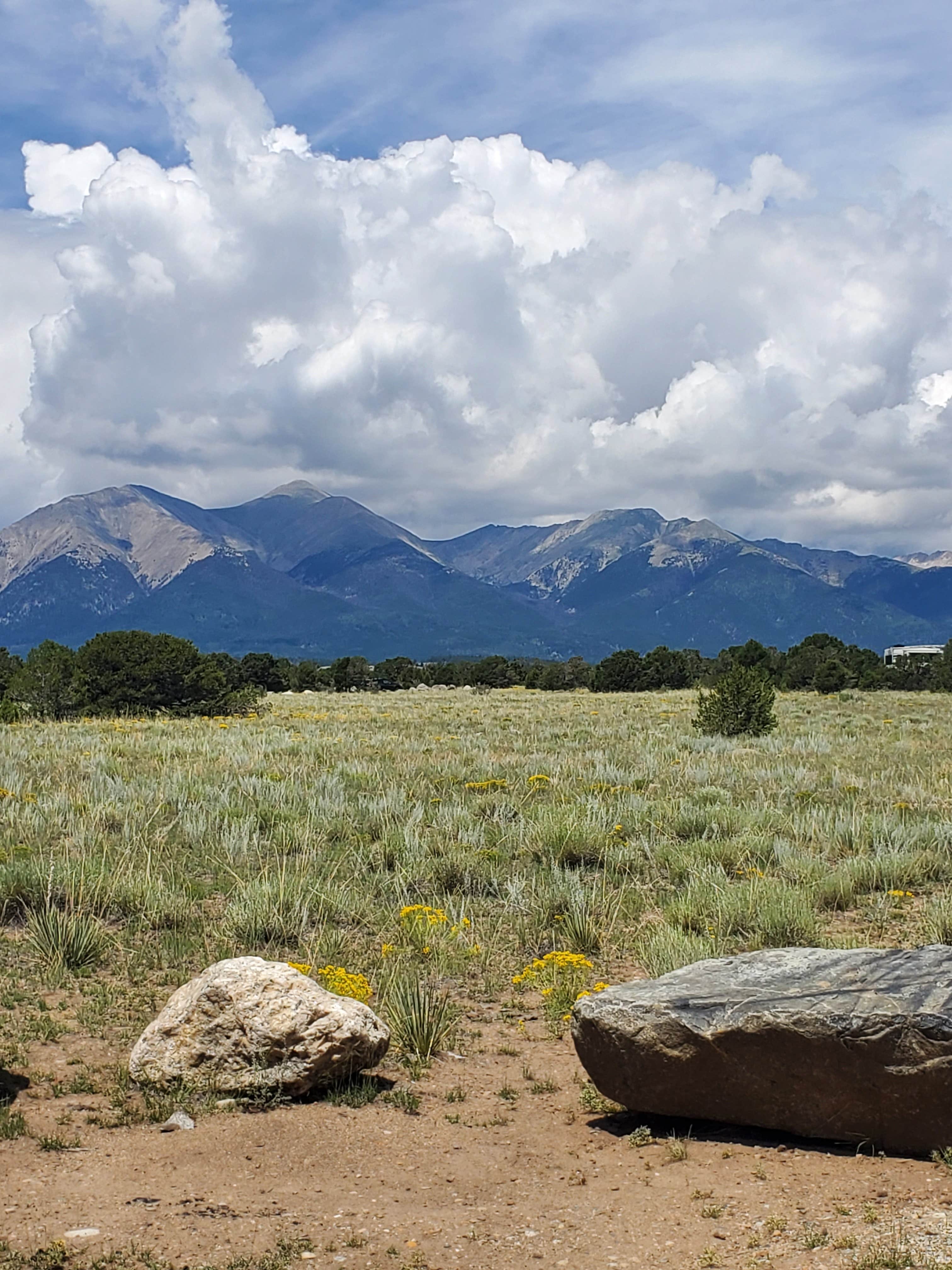 Sharon S.'s photo of a dispersed camping area at Mt. Shavano Wildlife Area near Cotopaxi, CO