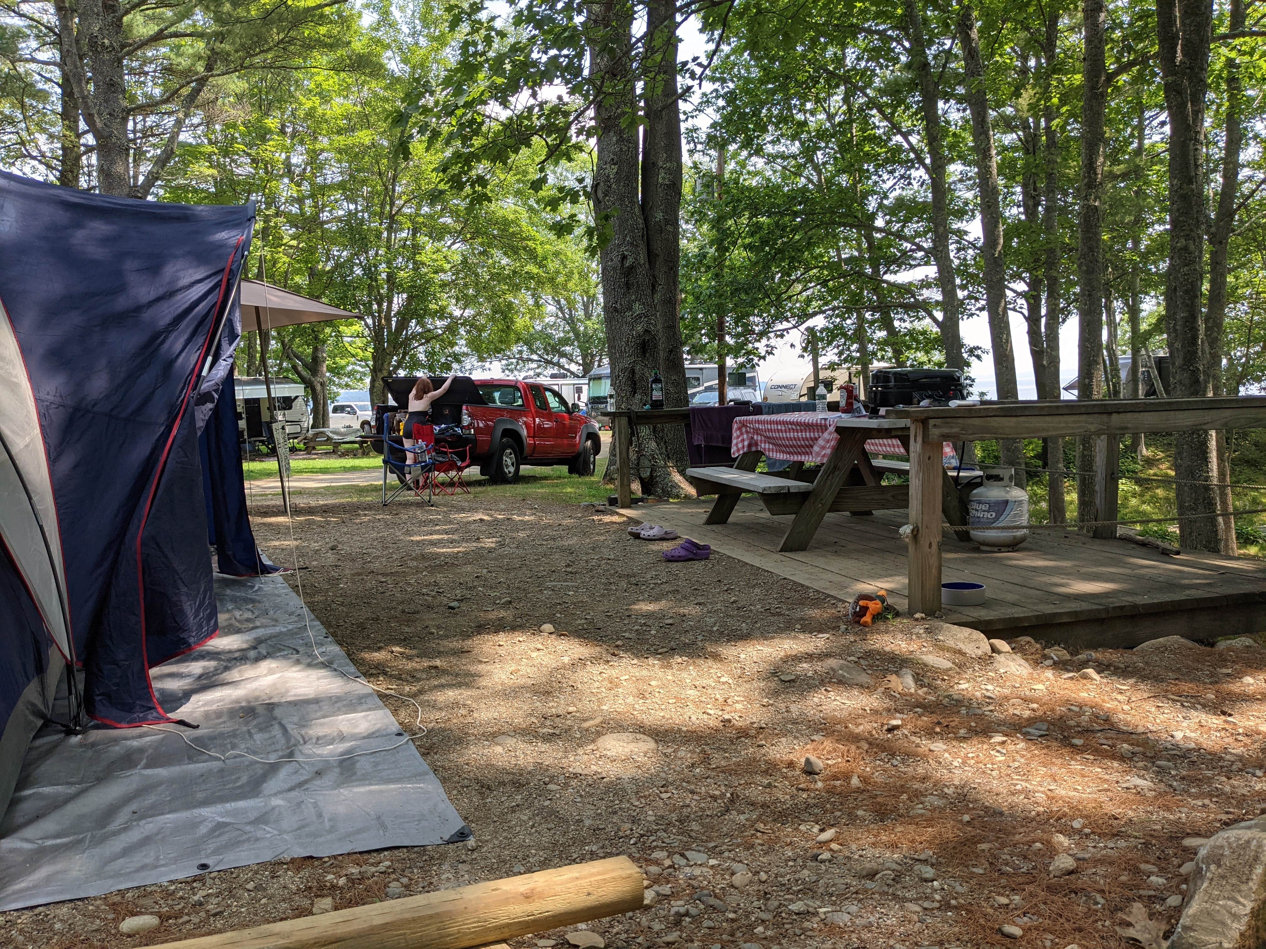Lauren A.'s photo at Searsport Shores Ocean Campground near Brooksville, ME