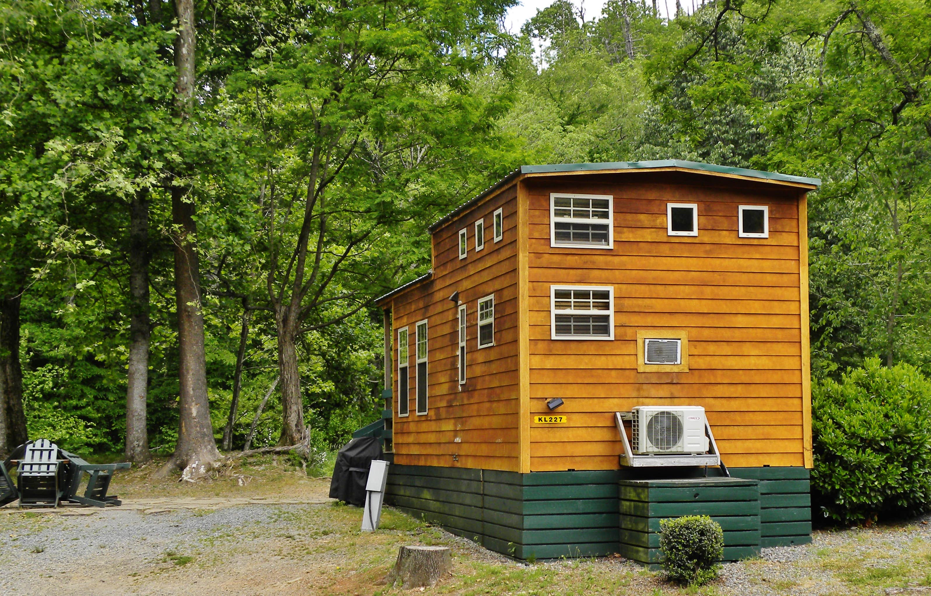 Myron C.'s photo of a cabin at Cherokee-Great Smokies KOA near Cullowhee, NC