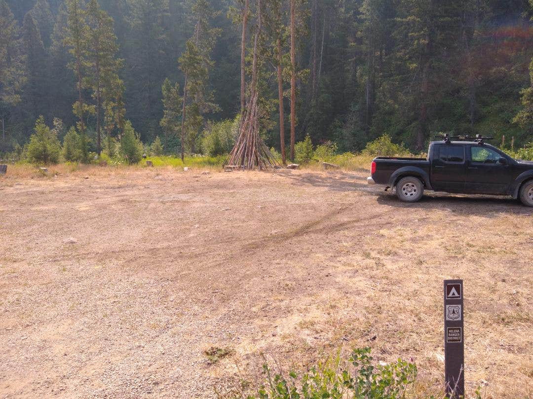 Camper submitted image from Little Blackfoot River Dispersed Campsite #3 - 2