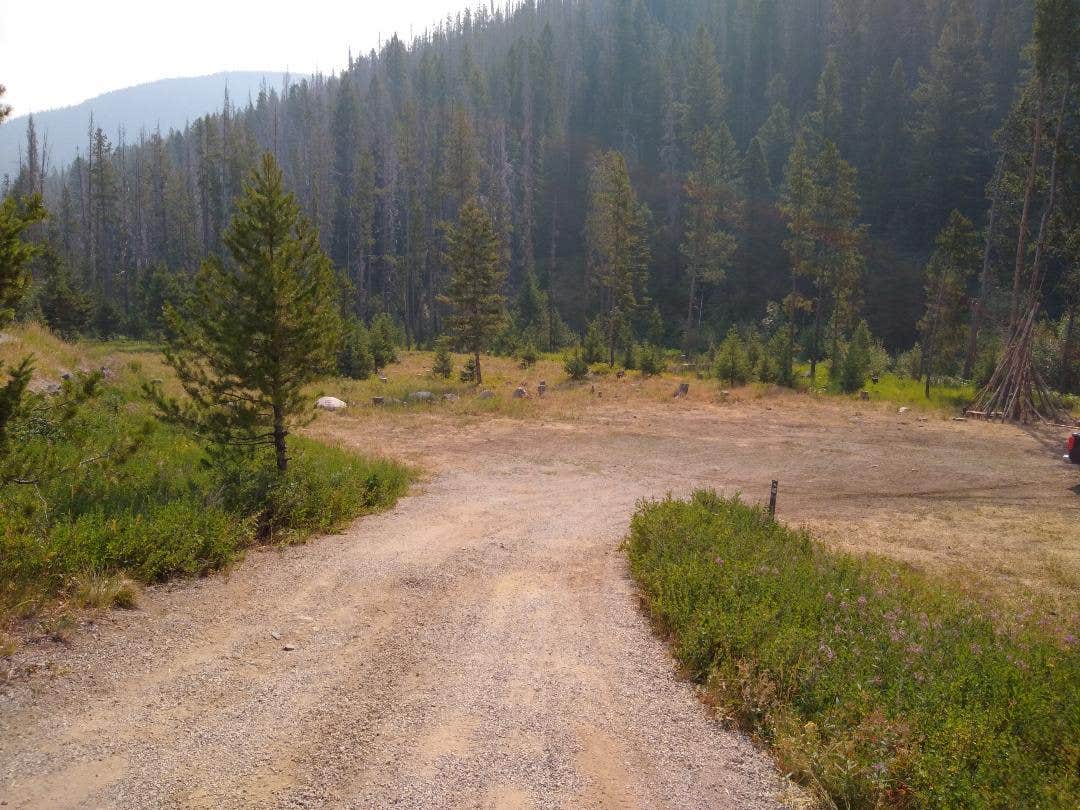 Camper submitted image from Little Blackfoot River Dispersed Campsite #3 - 3