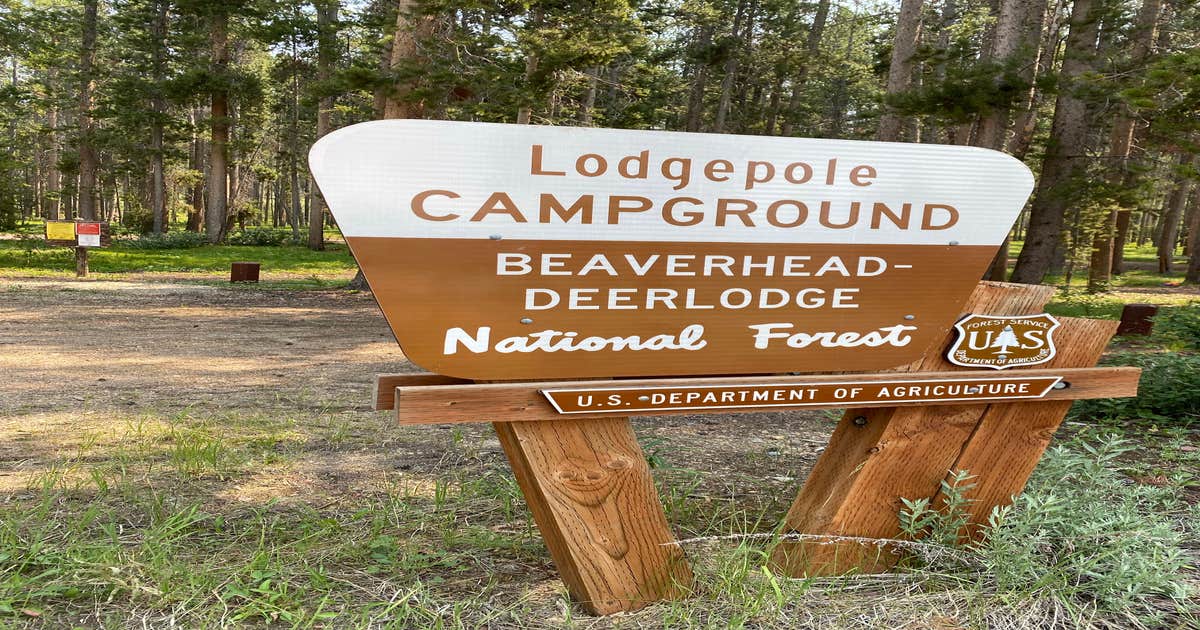 Lodgepole Campground Wise River, MT
