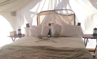 Anna H.'s photo of glamping accommodations at Under Canvas Moab near Canyonlands National Park