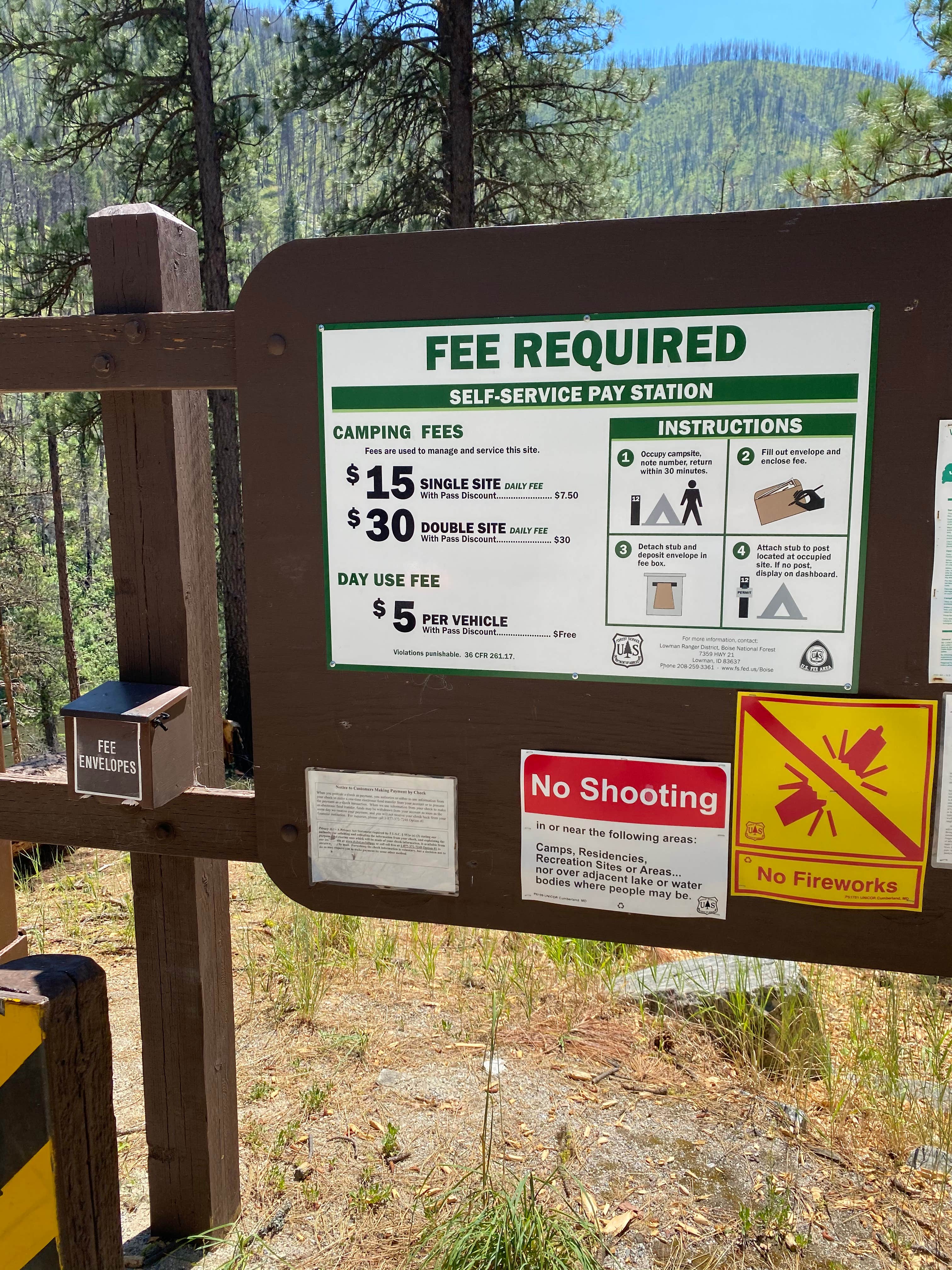 Camper submitted image from Pine Flats (ID) - 3