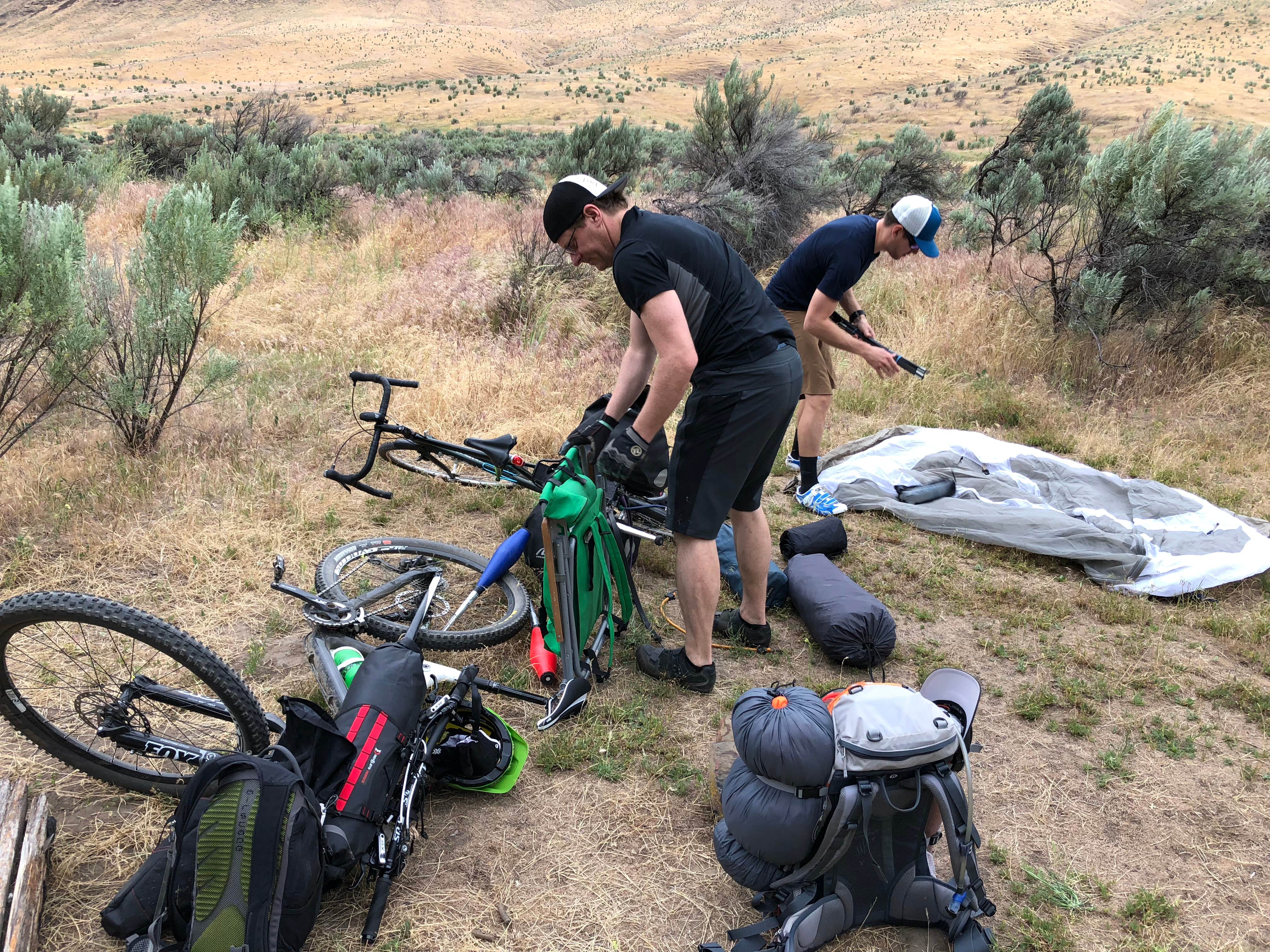 Camper submitted image from Hike in from Lower Deschutes State Rec Area - 2