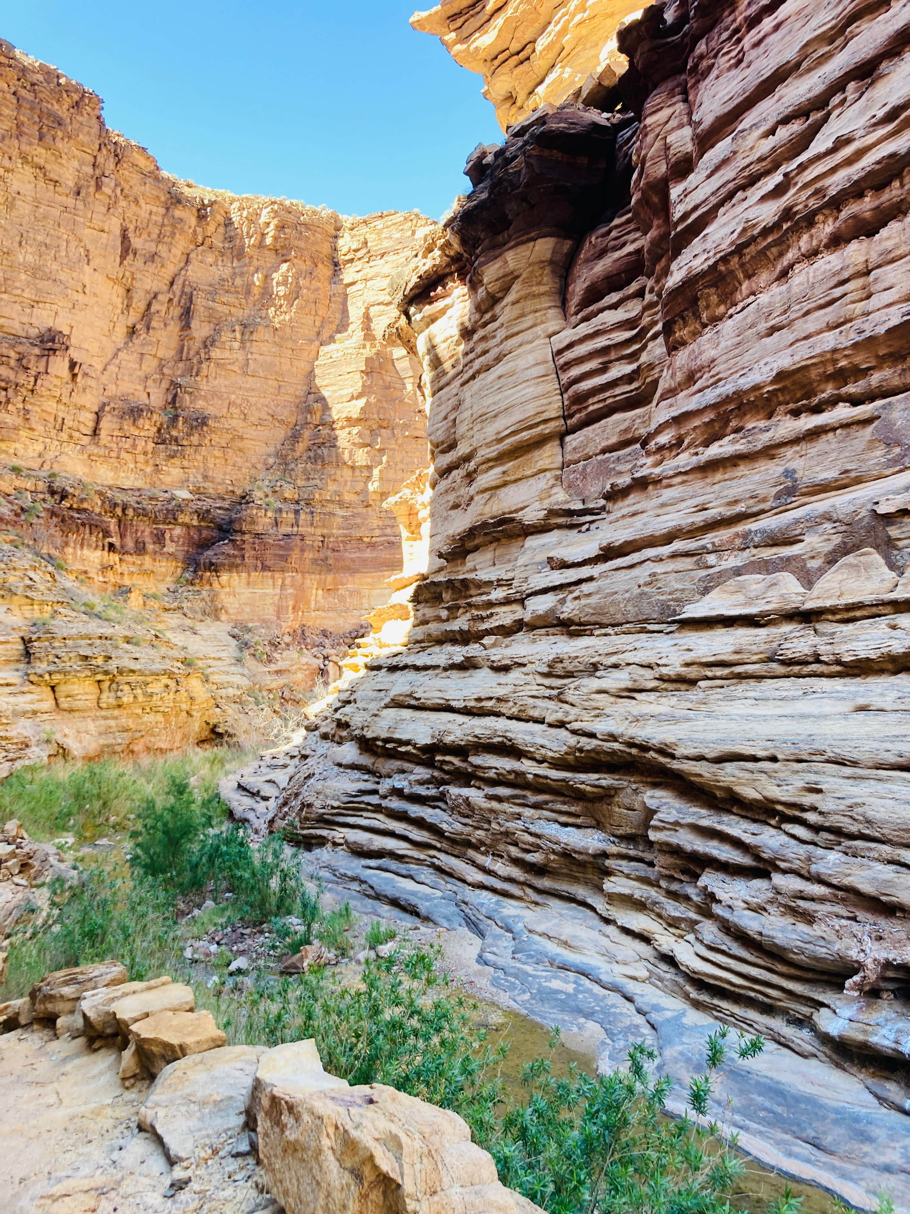 Camper-submitted photo at Hermit Rapids near Grand Canyon, AZ