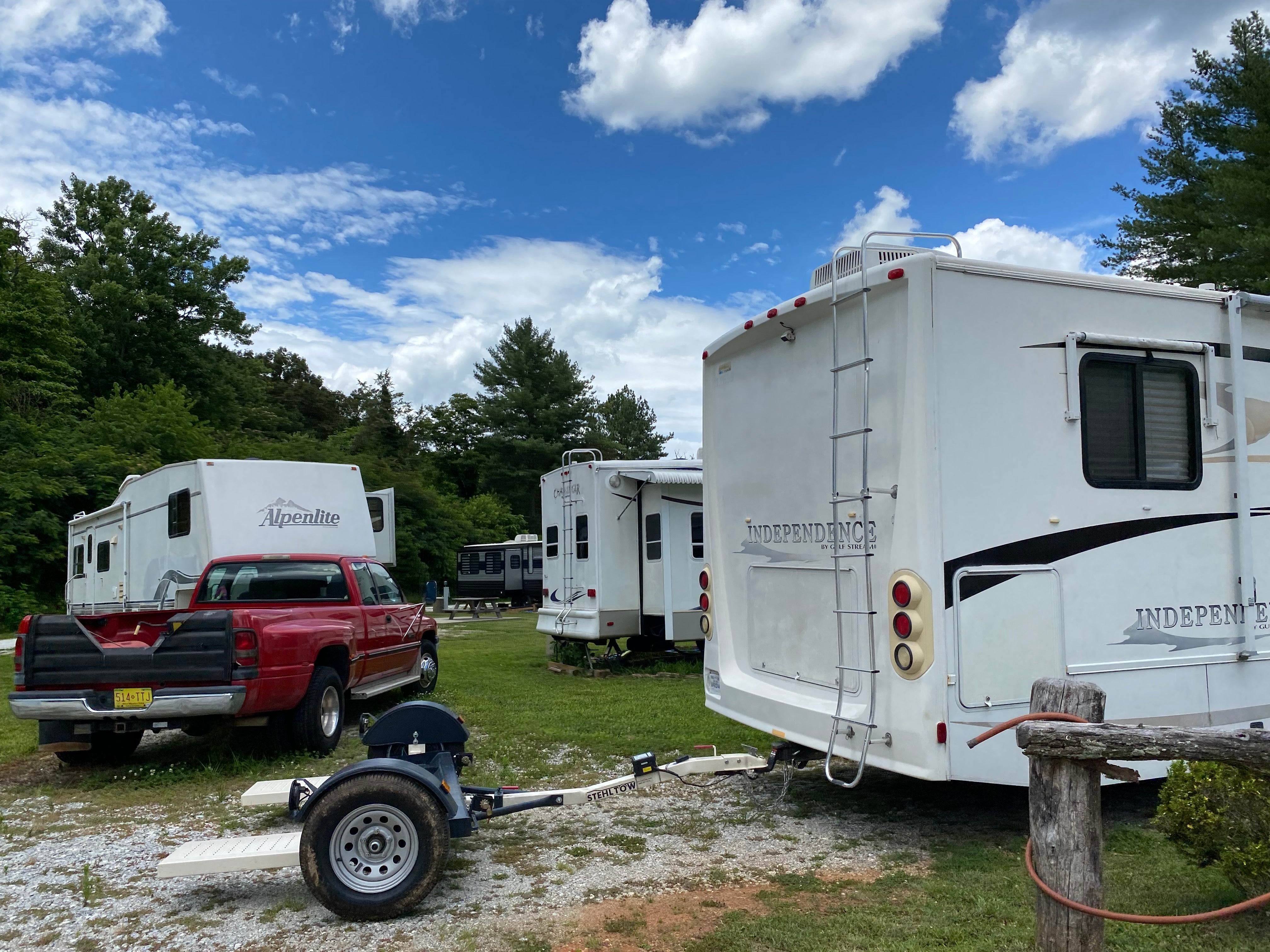 Camper submitted image from Whistle Stop Depot RV Park - 5