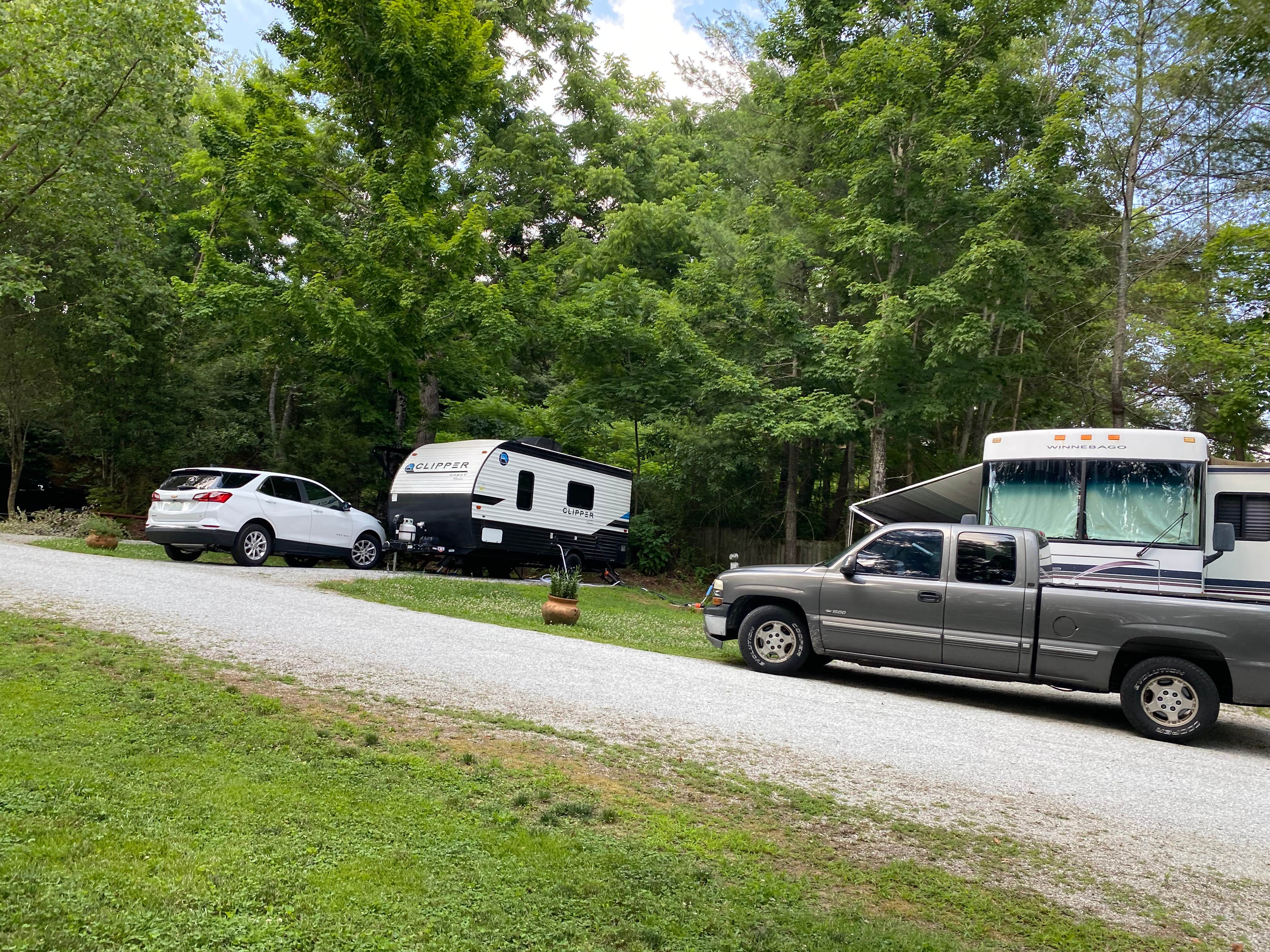 Asher K.'s photo of rv camping at Downtown RV Park - PERMANENTLY CLOSED near Glenville, NC
