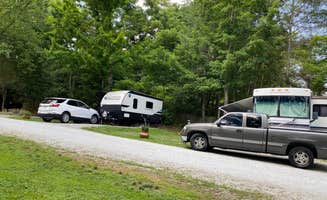 Asher K.'s photo of rv camping at Downtown RV Park - PERMANENTLY CLOSED near Franklin, NC