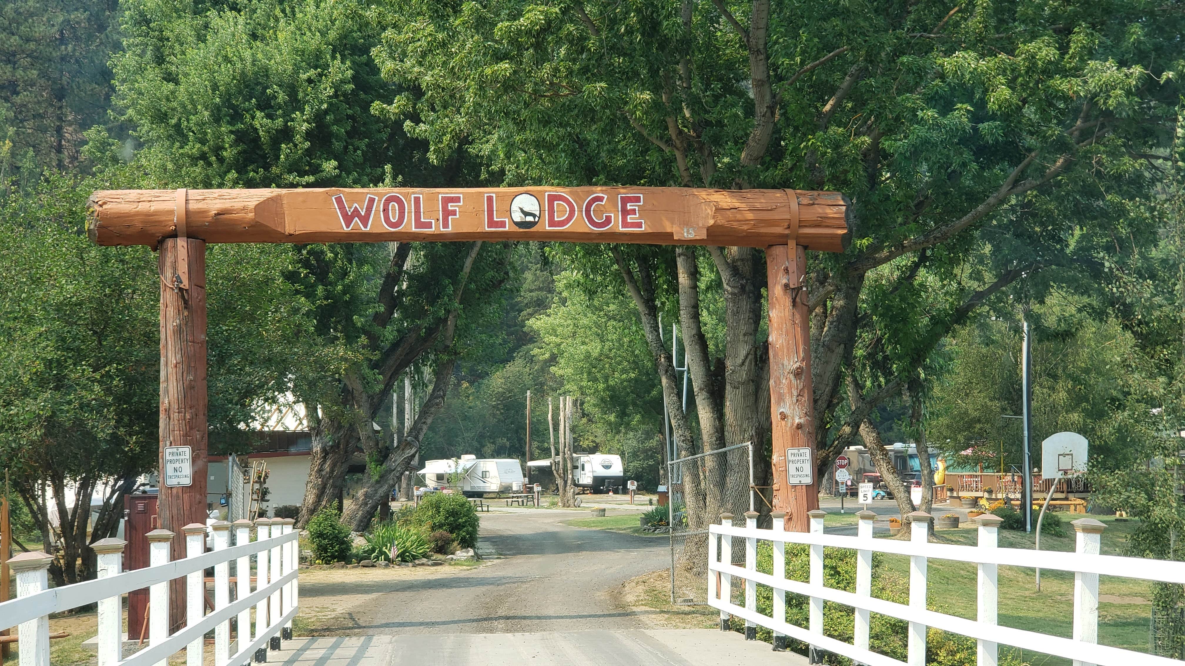 Camper submitted image from Wolf Lodge Campground - 4