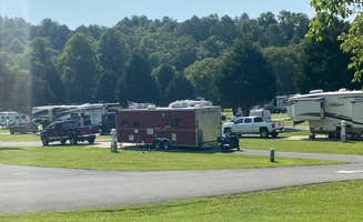 Asher K.'s photo of rv camping at Rivers Edge Mountain RV Resort near Young Harris, GA
