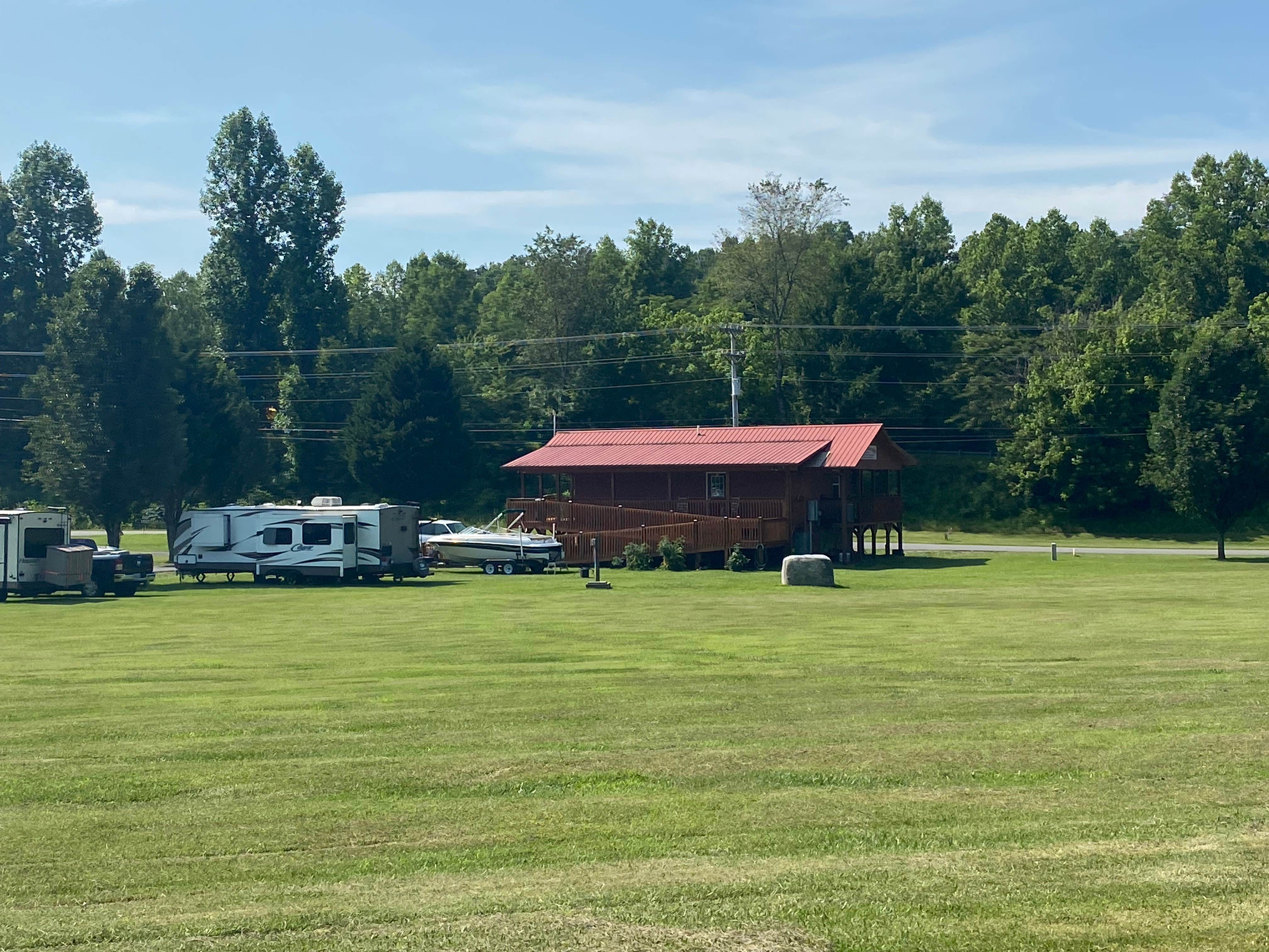Asher K.'s photo of rv camping at Rivers Edge Mountain RV Resort near Hayesville, NC