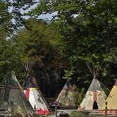 Tipi Village at the Campground