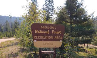 Camping near Freedom Point Picnic Area: Deerlodge National Forest Orofino Campground, Deer Lodge, Montana