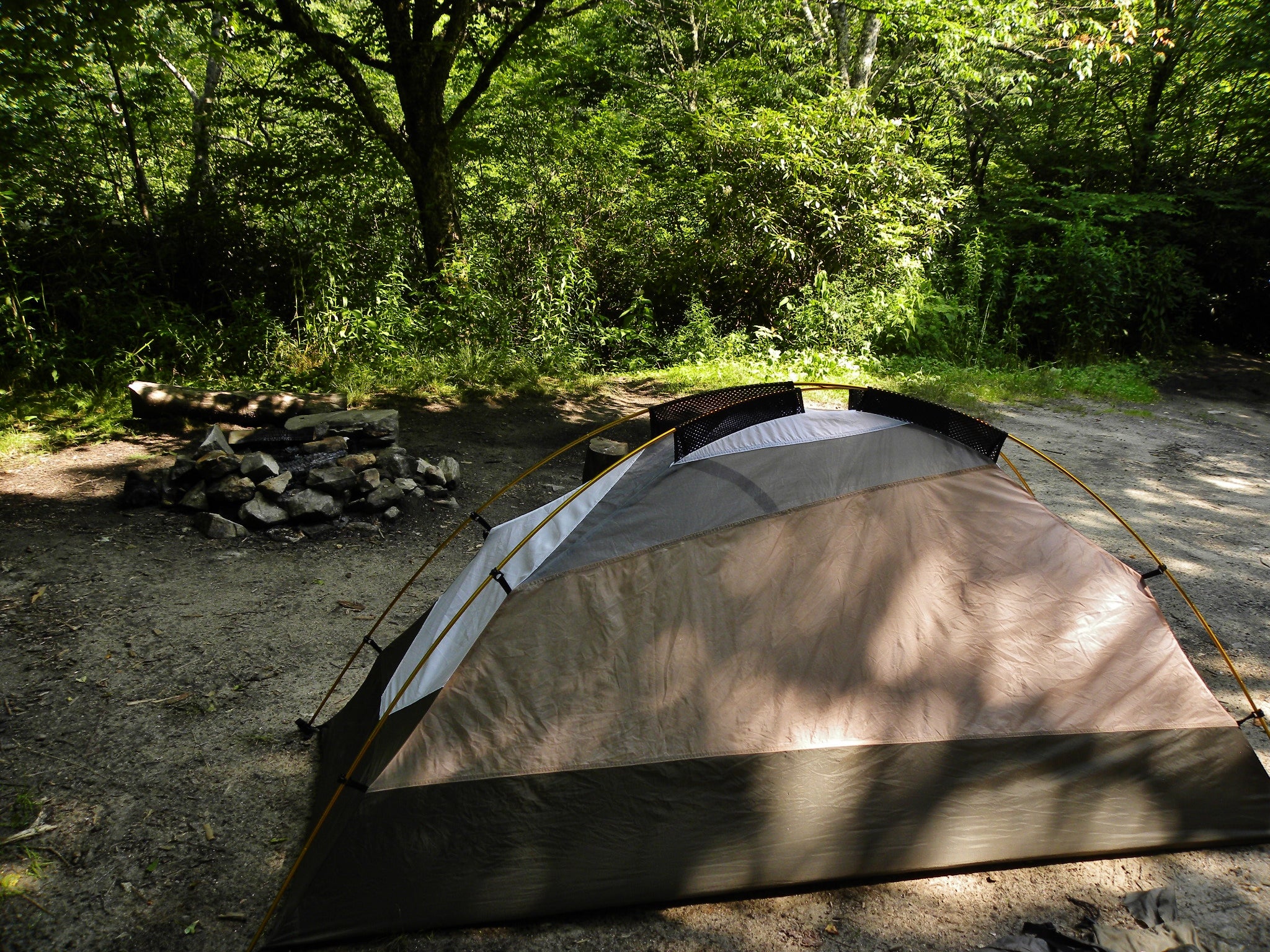 Camper submitted image from Blue Ridge Roadside Campsites - 1