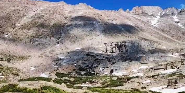 Camper submitted image from Glacier Gorge Backcountry Campsite — Rocky Mountain National Park