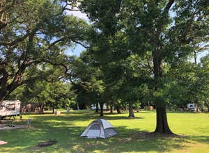 Davis Bayou Campground — Gulf Islands National Seashore