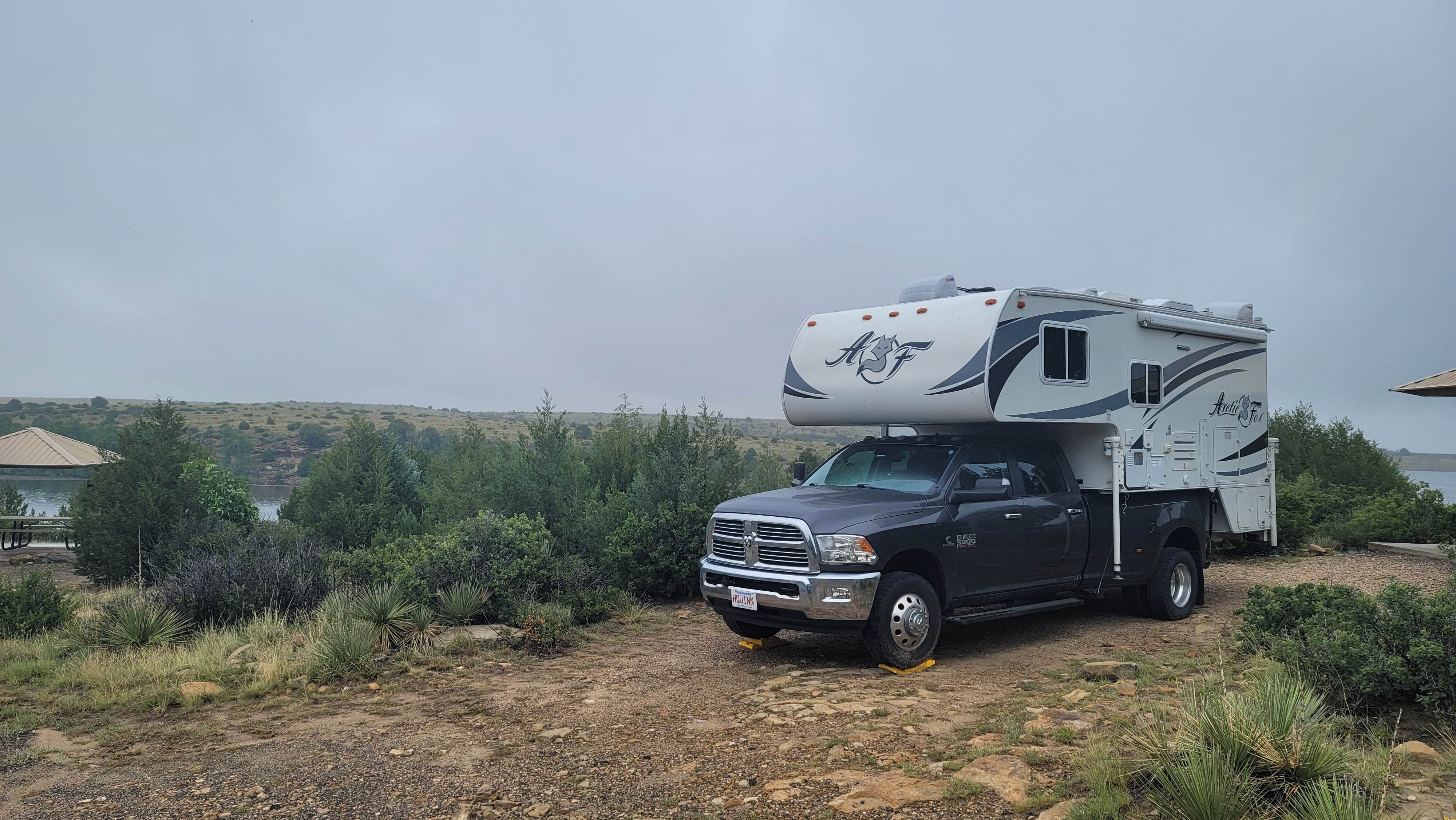 Devin's photo of rv camping at Clayton Lake State Park Campground near Grenville, NM