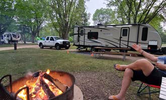 Camping near Camp Spring Lake Retreat Center: St. Croix Bluffs Regional Park, Denmark, Minnesota