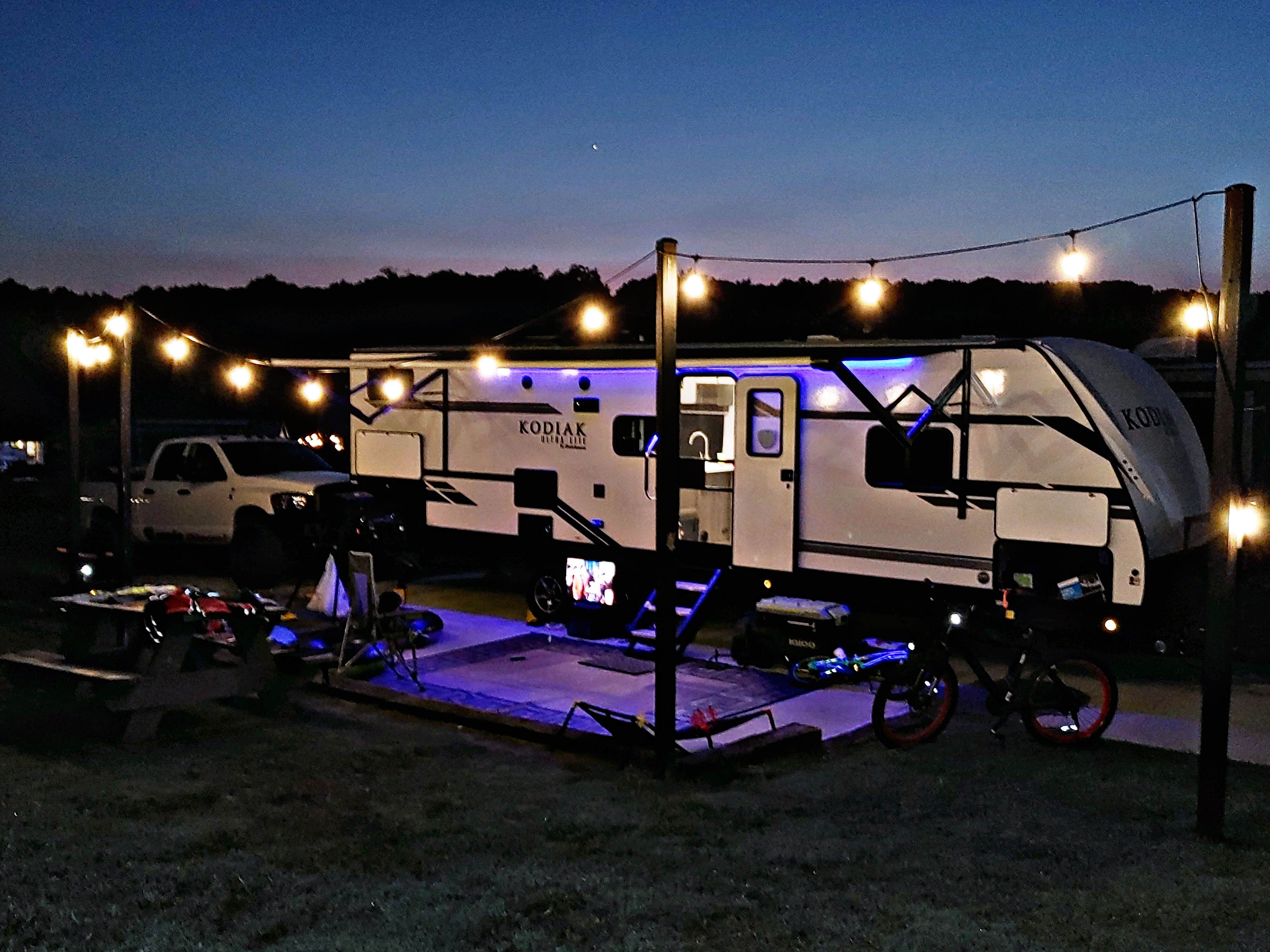 Lauren C.'s photo of rv camping at Piney River Resort near Pleasant View, TN