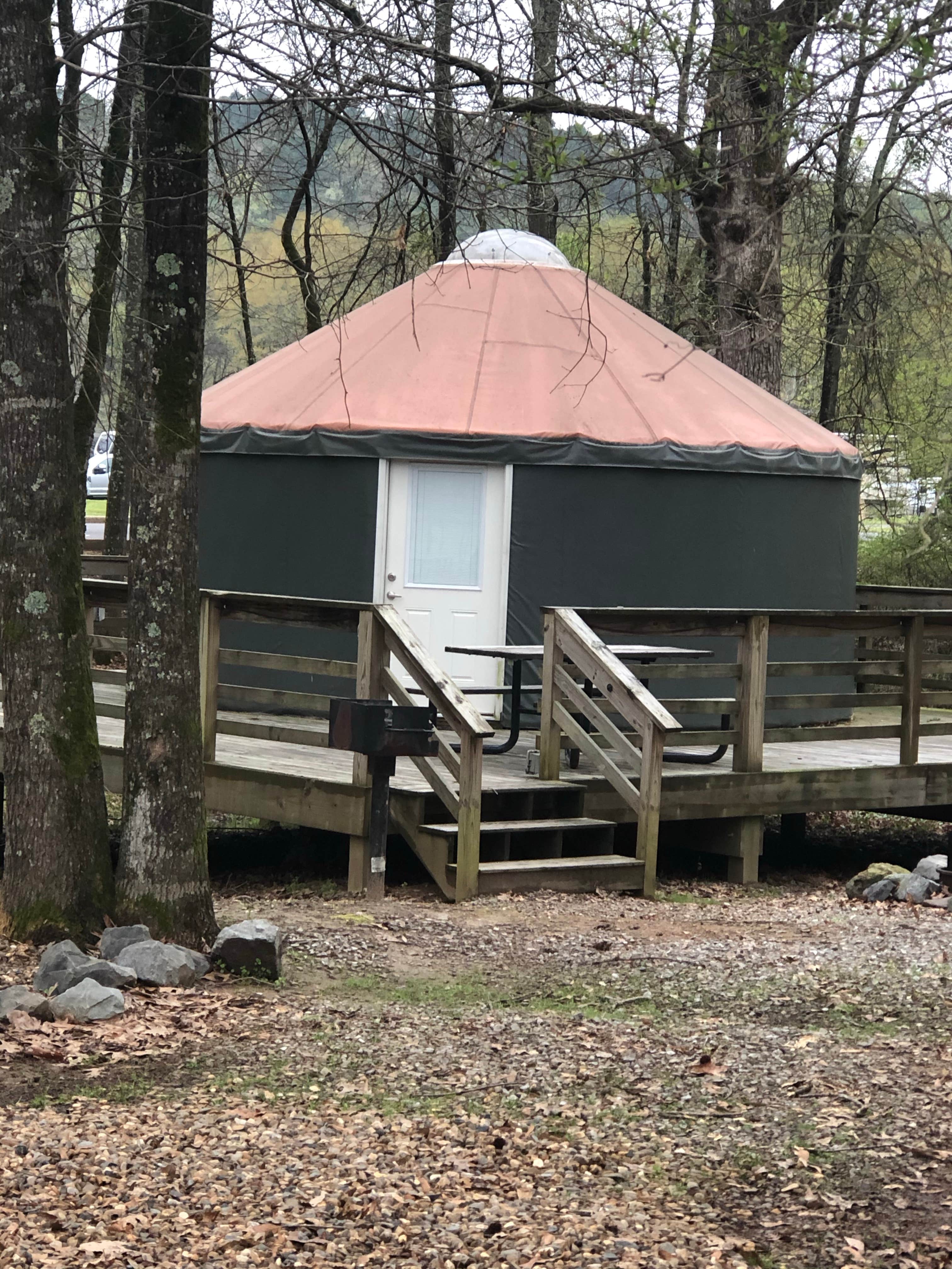 Lake catherine clearance yurt