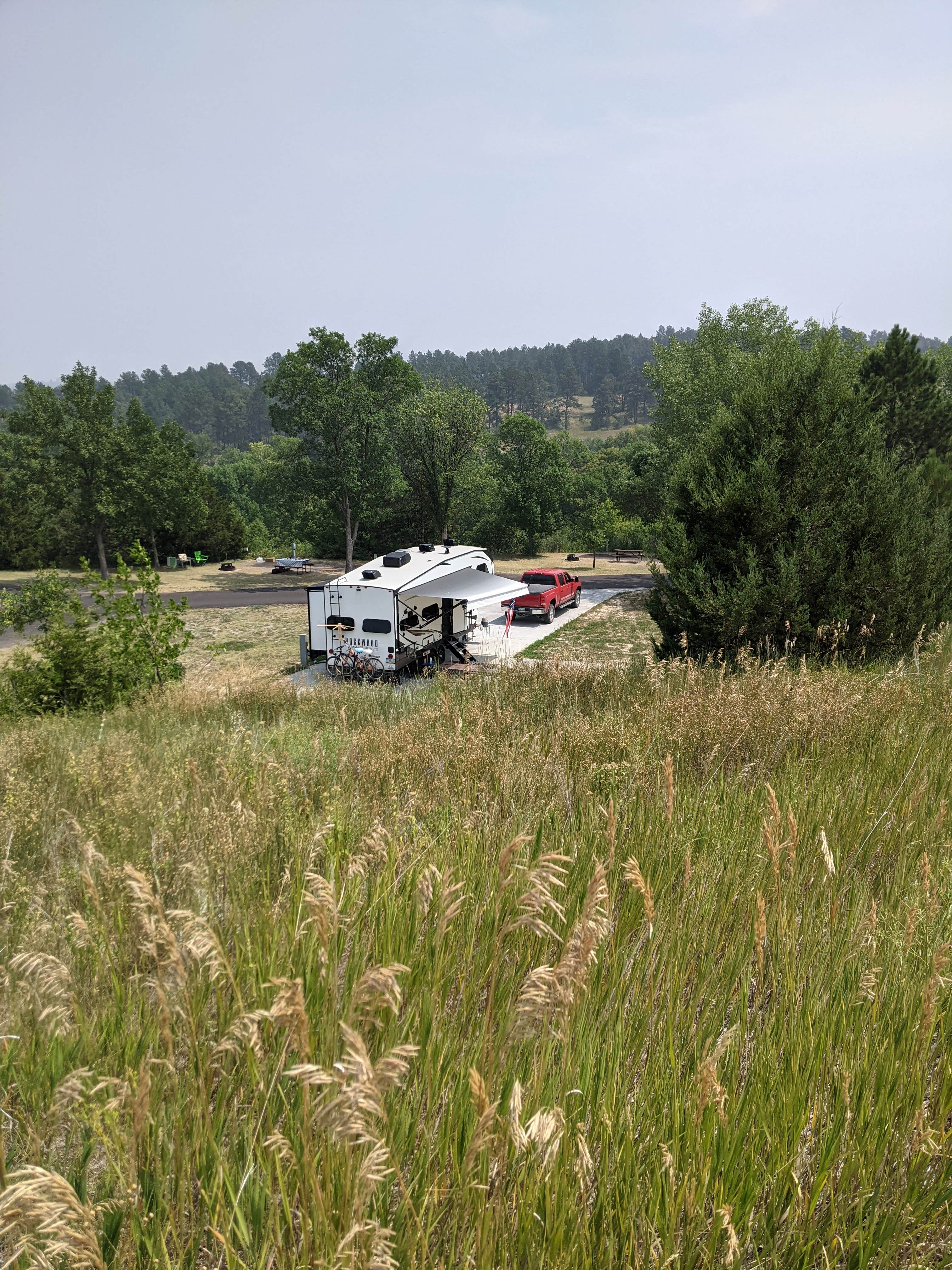 Bob M.'s photo of rv camping at Chadron State Park Campground near Chadron, NE