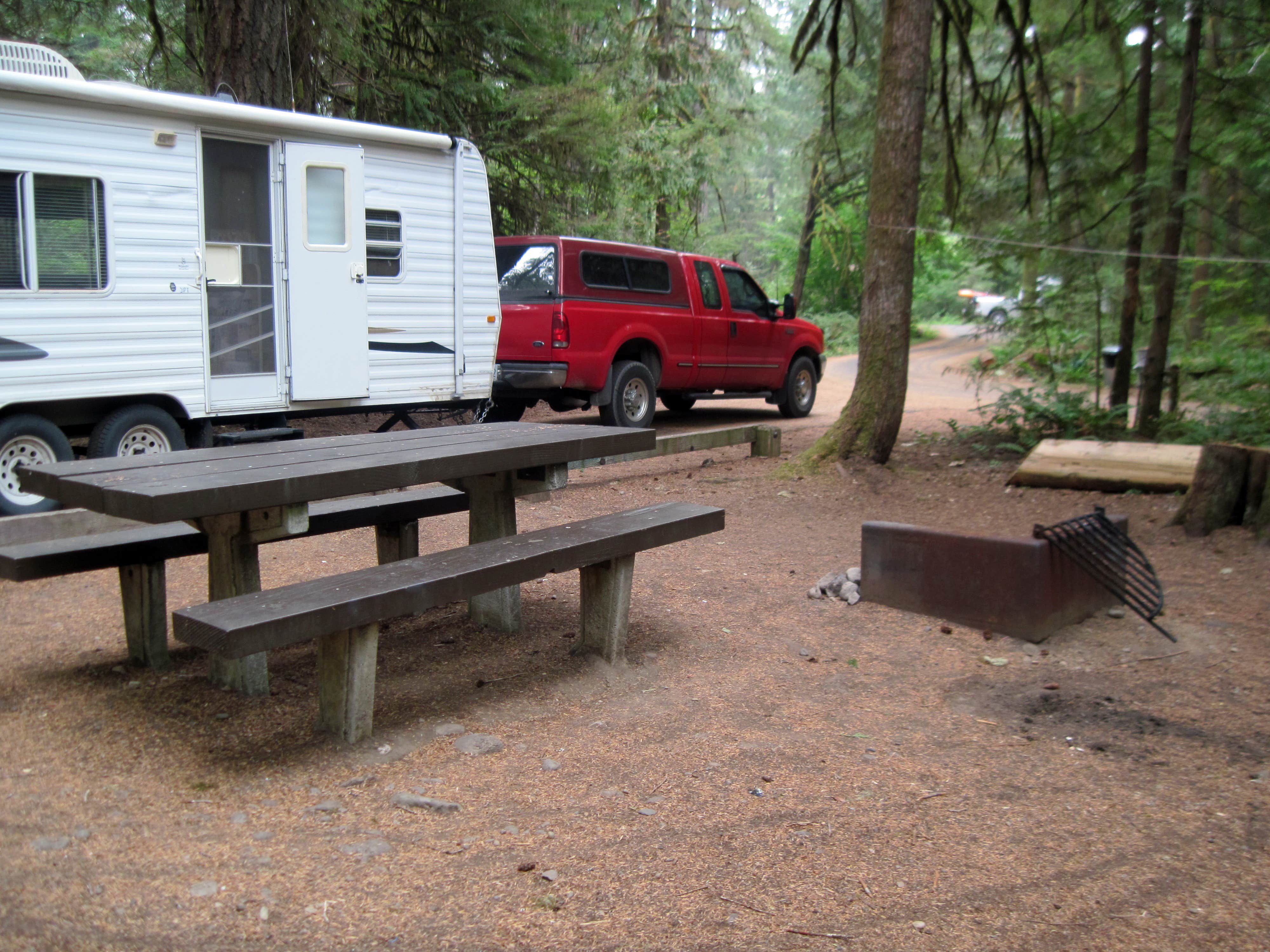 Robert D.'s photo of rv camping at Blue Pool — Willamette National Forest near Oakridge, OR