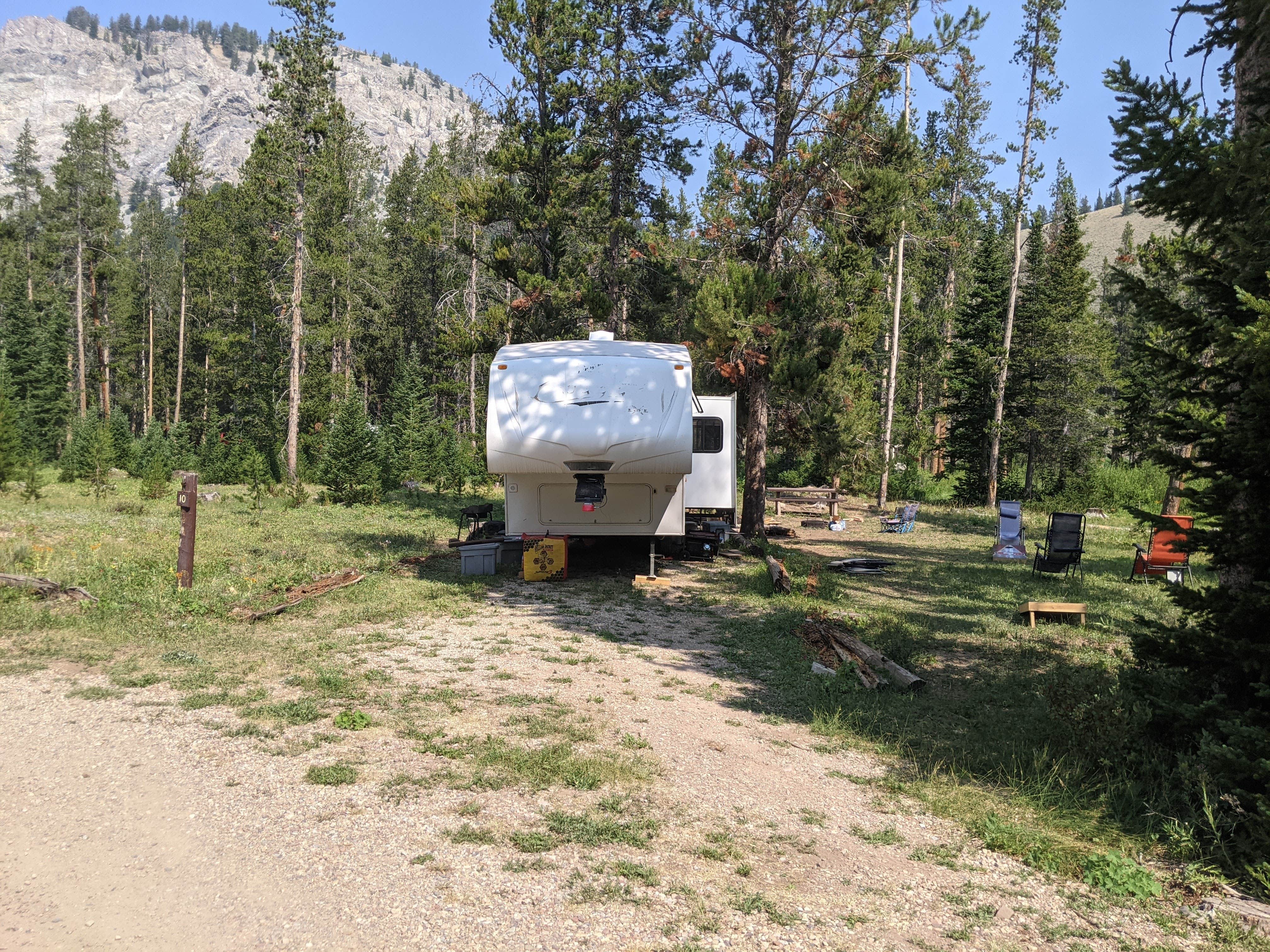 Greg L.'s photo of rv camping at Sacajawea near Big Piney, WY