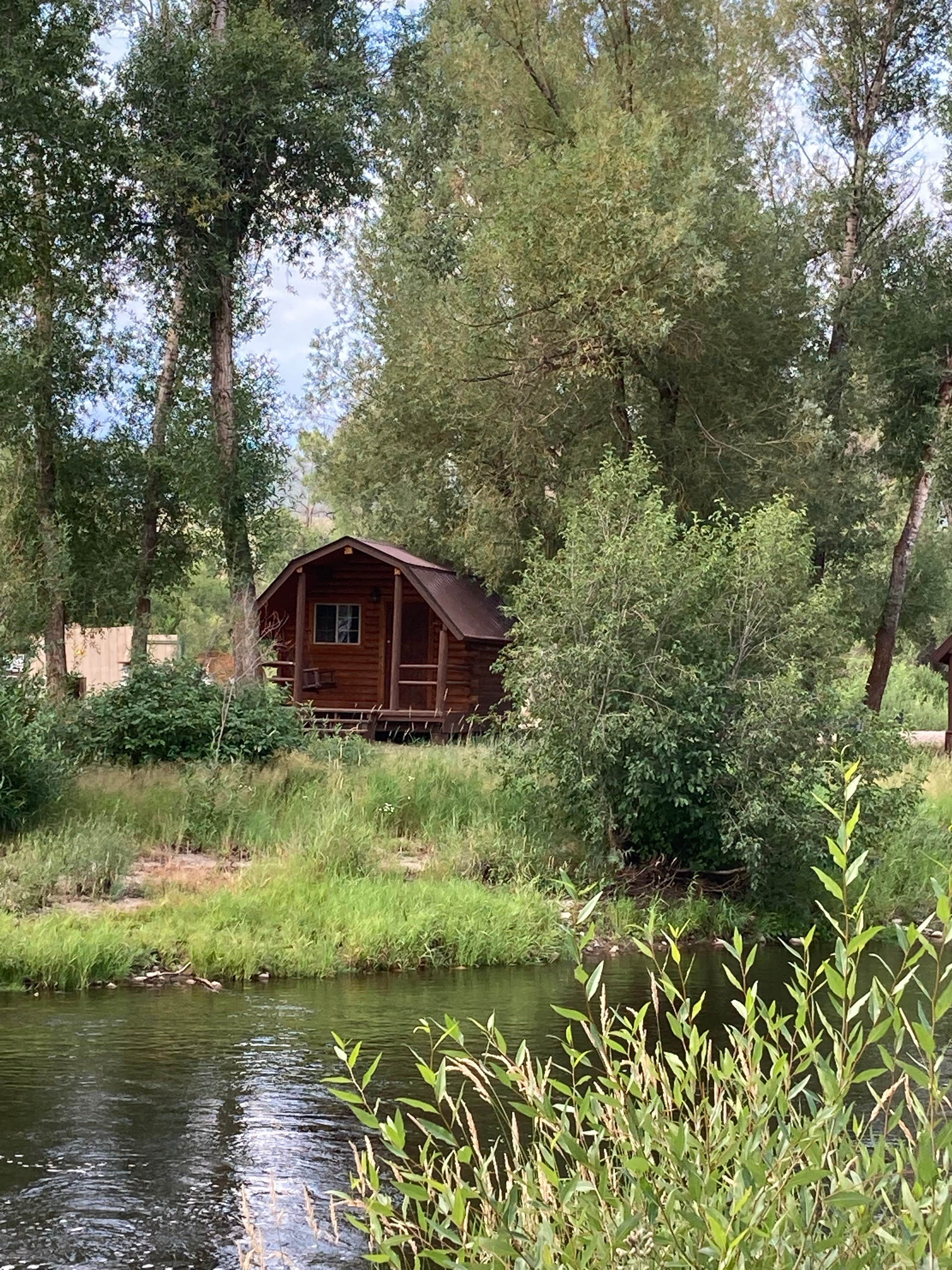 Frank H.'s photo of a cabin at Steamboat Springs KOA near Encampment, WY