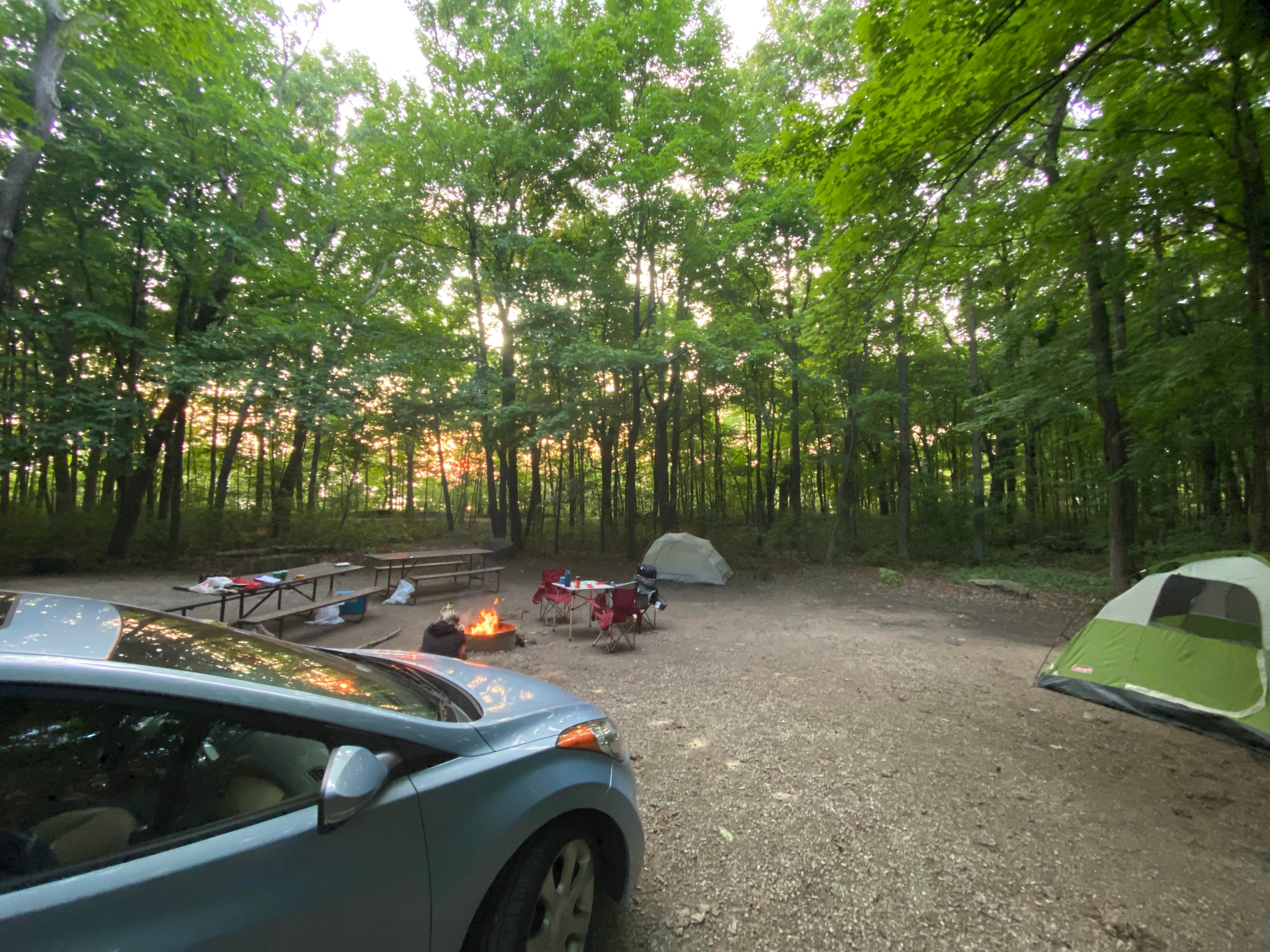 Calli N.'s photo at High Cliff State Park Campground near Maribel, WI