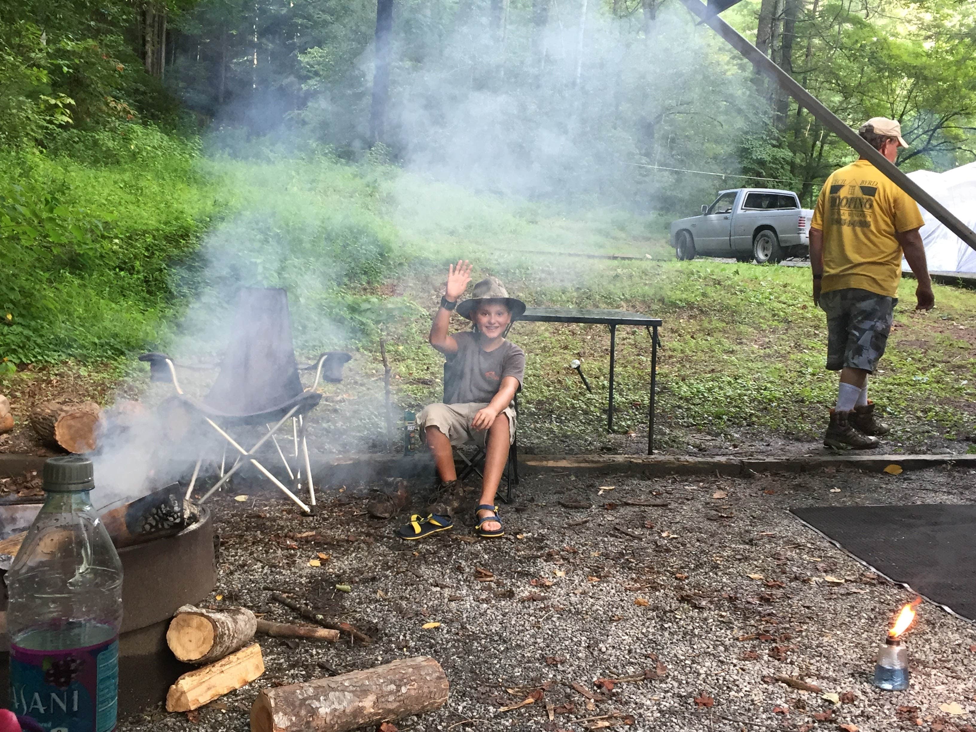 Camper submitted image from Mortimer Campground — National Forests In North Carolina - 4