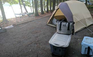 Cody B.'s photo at Canoe Landing Group Campsite — James River State Park near Monroe, VA