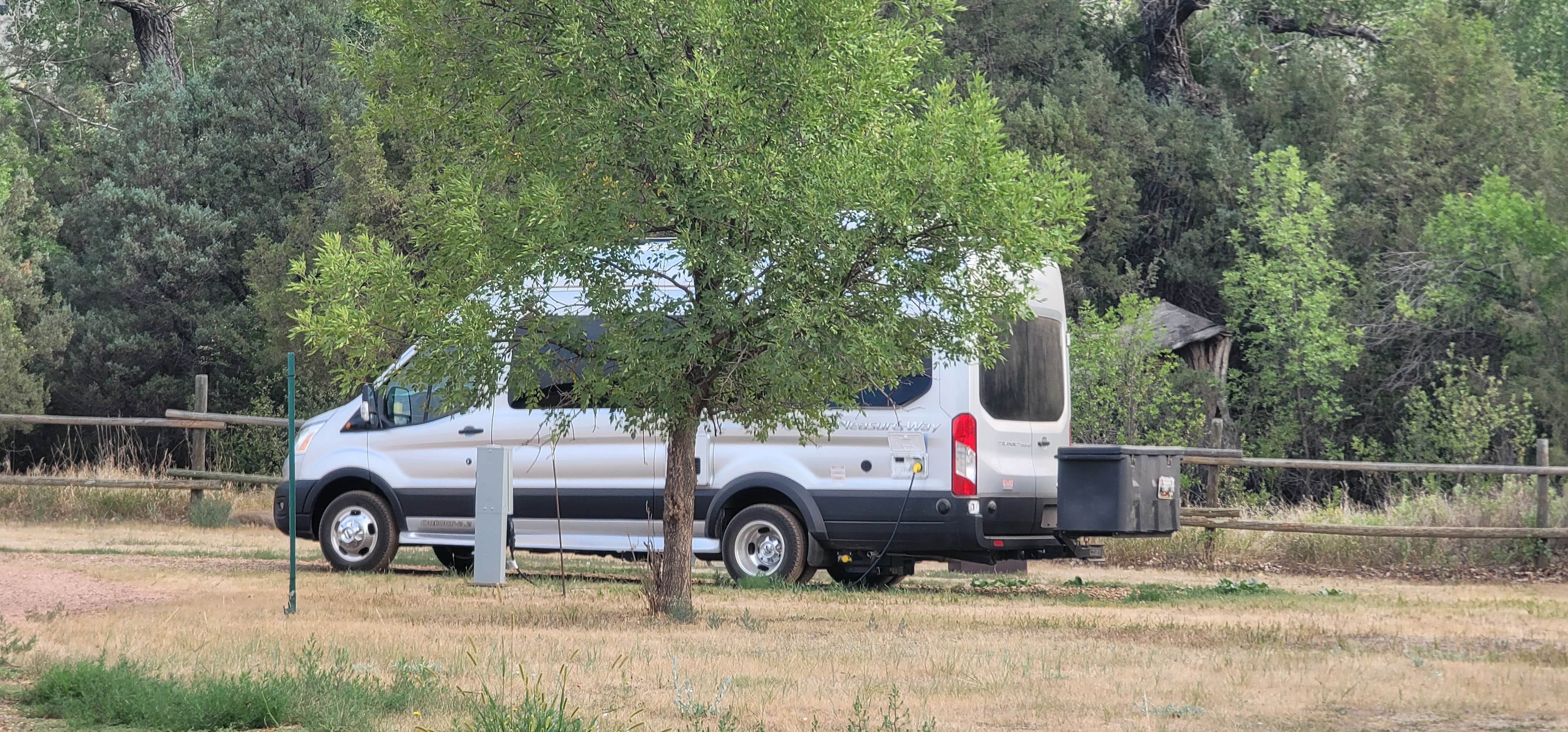 Michael  C.'s photo of rv camping at Sully Creek State Park — Sully Creek State Recreation Area near Sentinel Butte, ND
