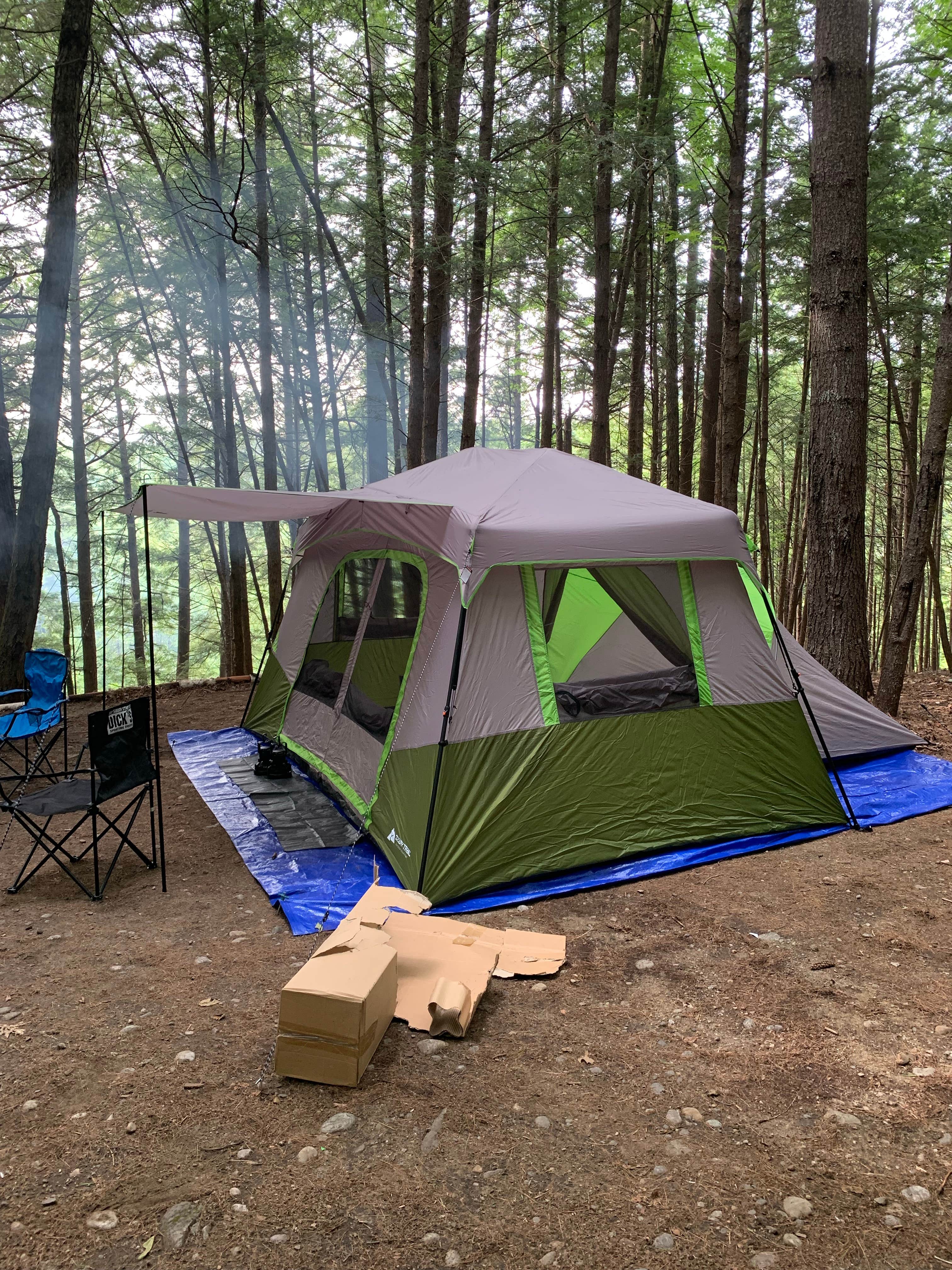 Camper-submitted photo at Luzerne Campground near Saratoga Springs, NY