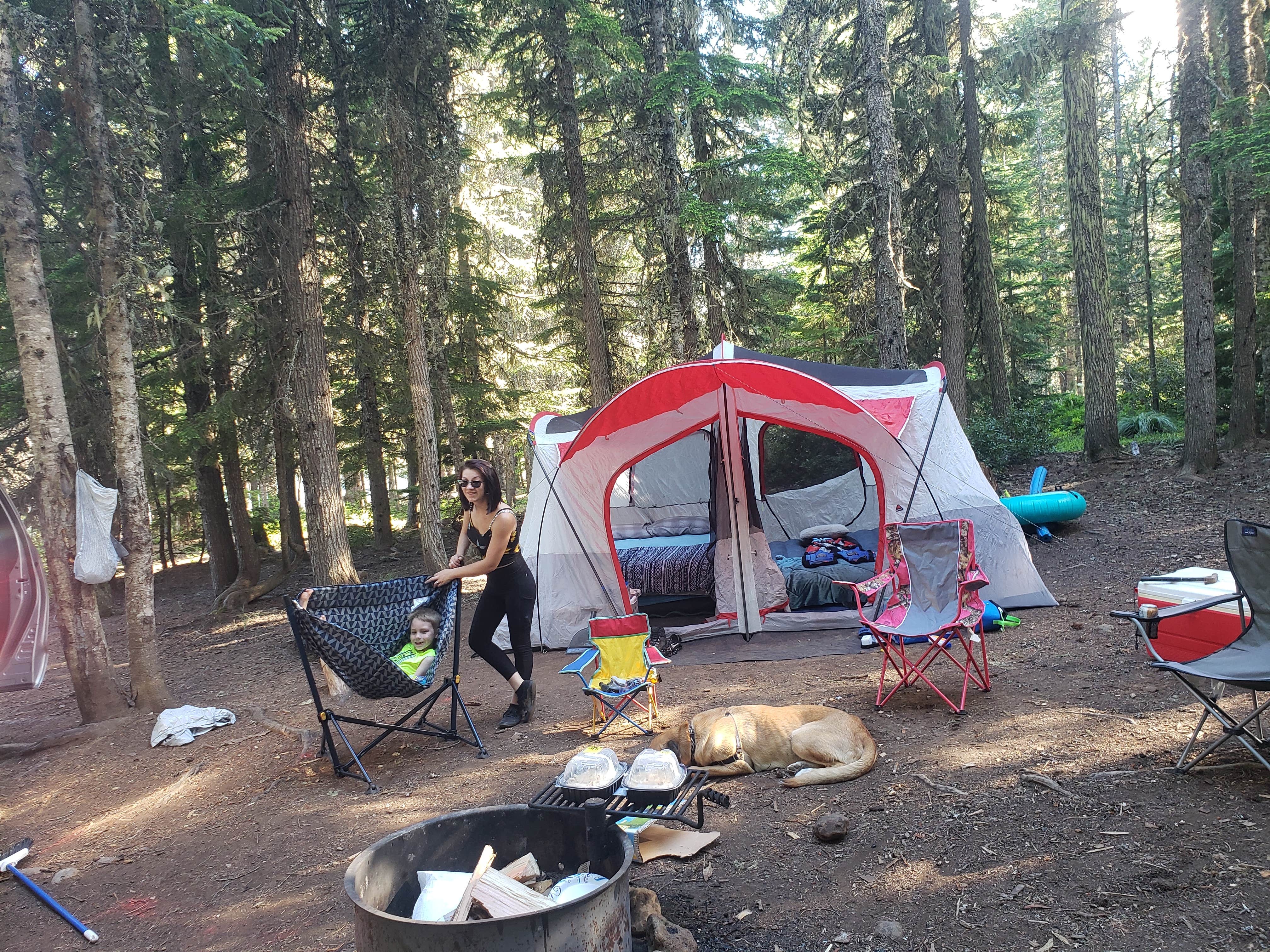 Rebekah W.'s photo at Clear Lake Campground near Mt. Hood National Forest