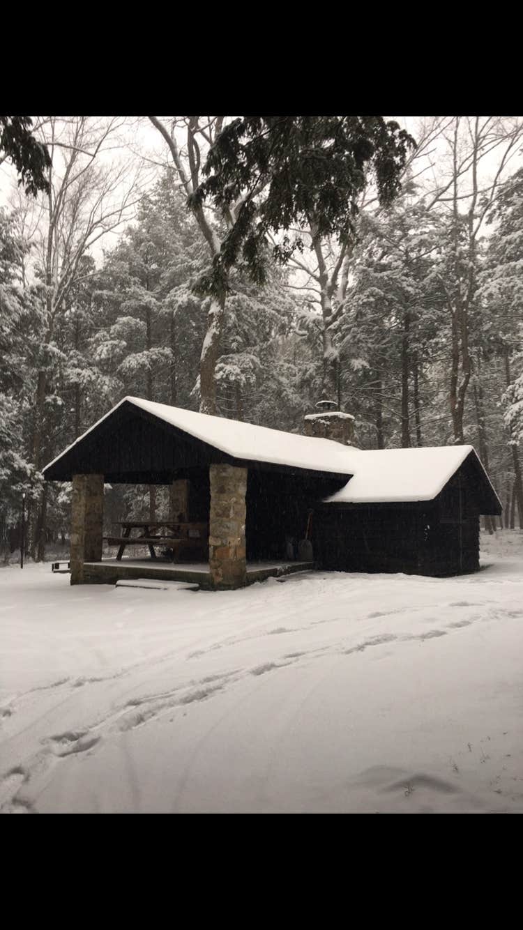 Windigo J.'s photo of a cabin at Parker Dam State Park Campground near Leeper, PA