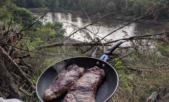 Camping near Big River Resort: Zumbro Bottoms North — R.J.D. Memorial Hardwood State Forest, Kellogg, Minnesota