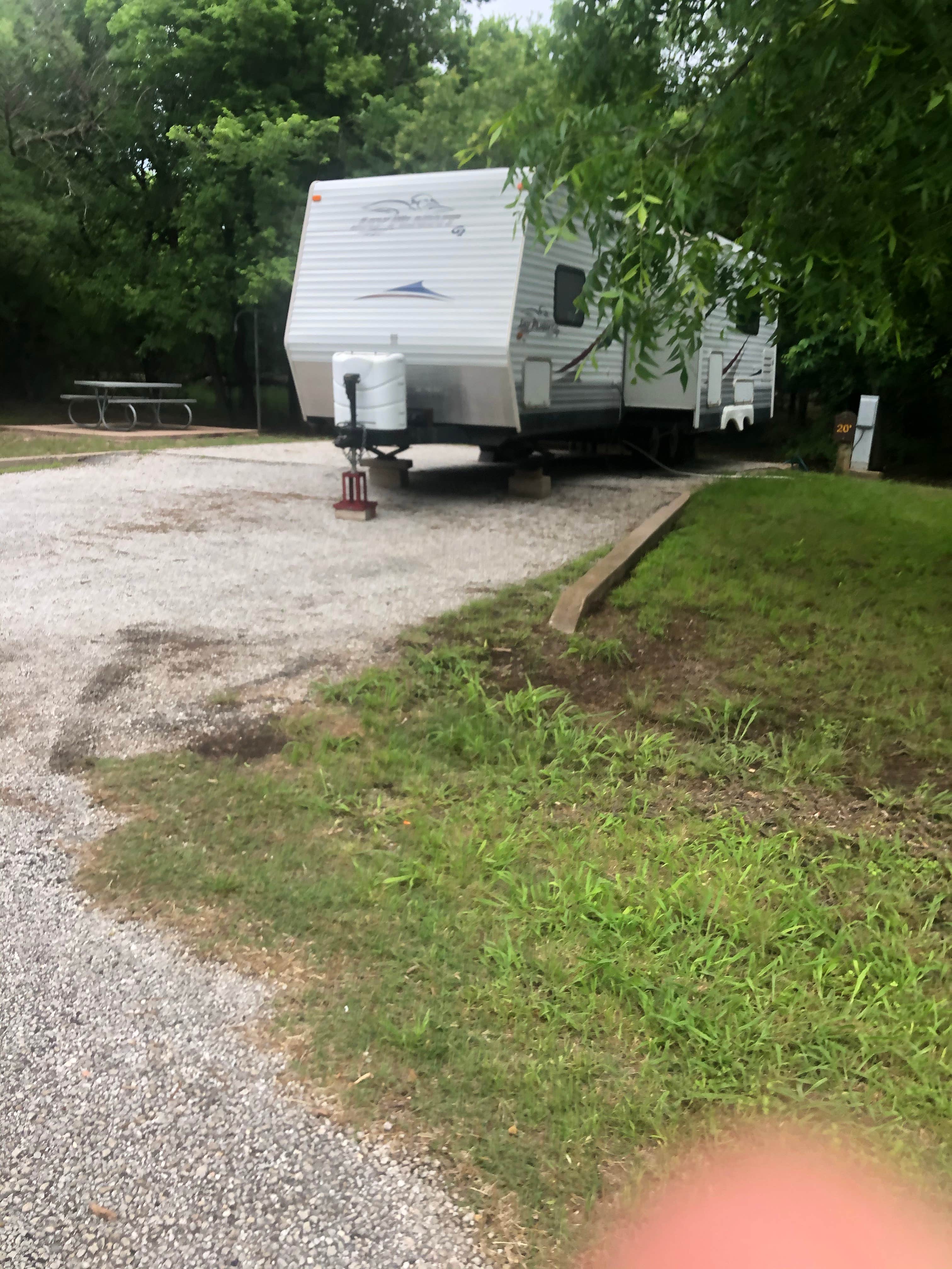 Robyn W.'s photo of rv camping at Abilene State Park Campground near Abilene, TX