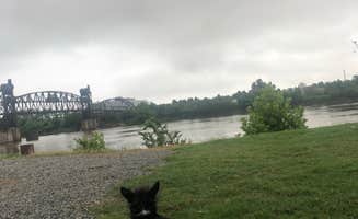 Robyn W.'s photo of camping with pets at Downtown Riverside RV Park near Cabot, AR