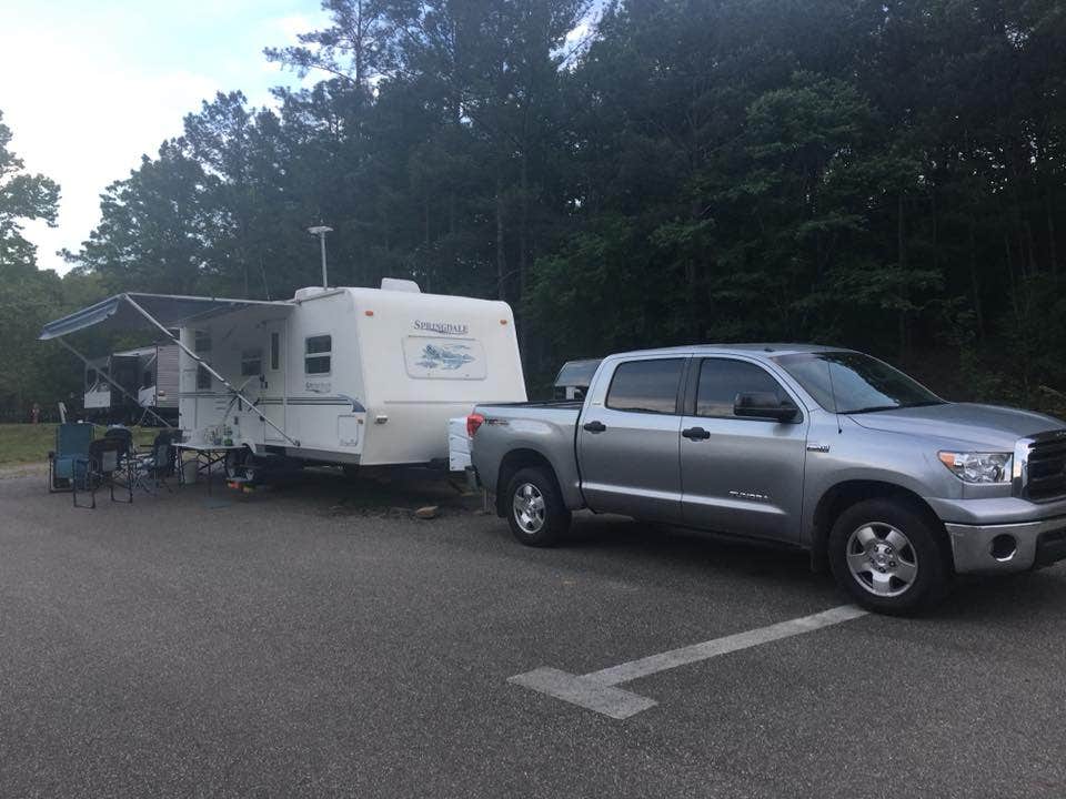 Melinda C.'s photo of rv camping at Oak Mountain State Park Campground near Leeds, AL