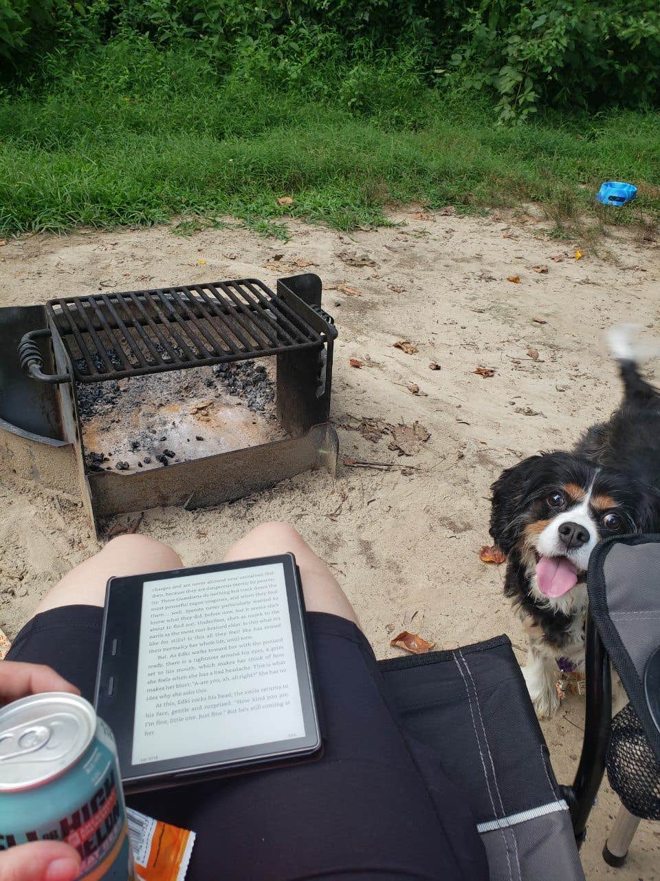 Echo's photo of camping with pets at Lums Pond State Park Campground near Havre de Grace, MD